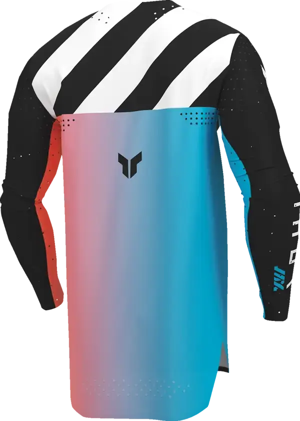 Thor Sportmode Synth Youth Jersey Black - FREE UK Shipping, FREE 365 Day Returns | Moto Central