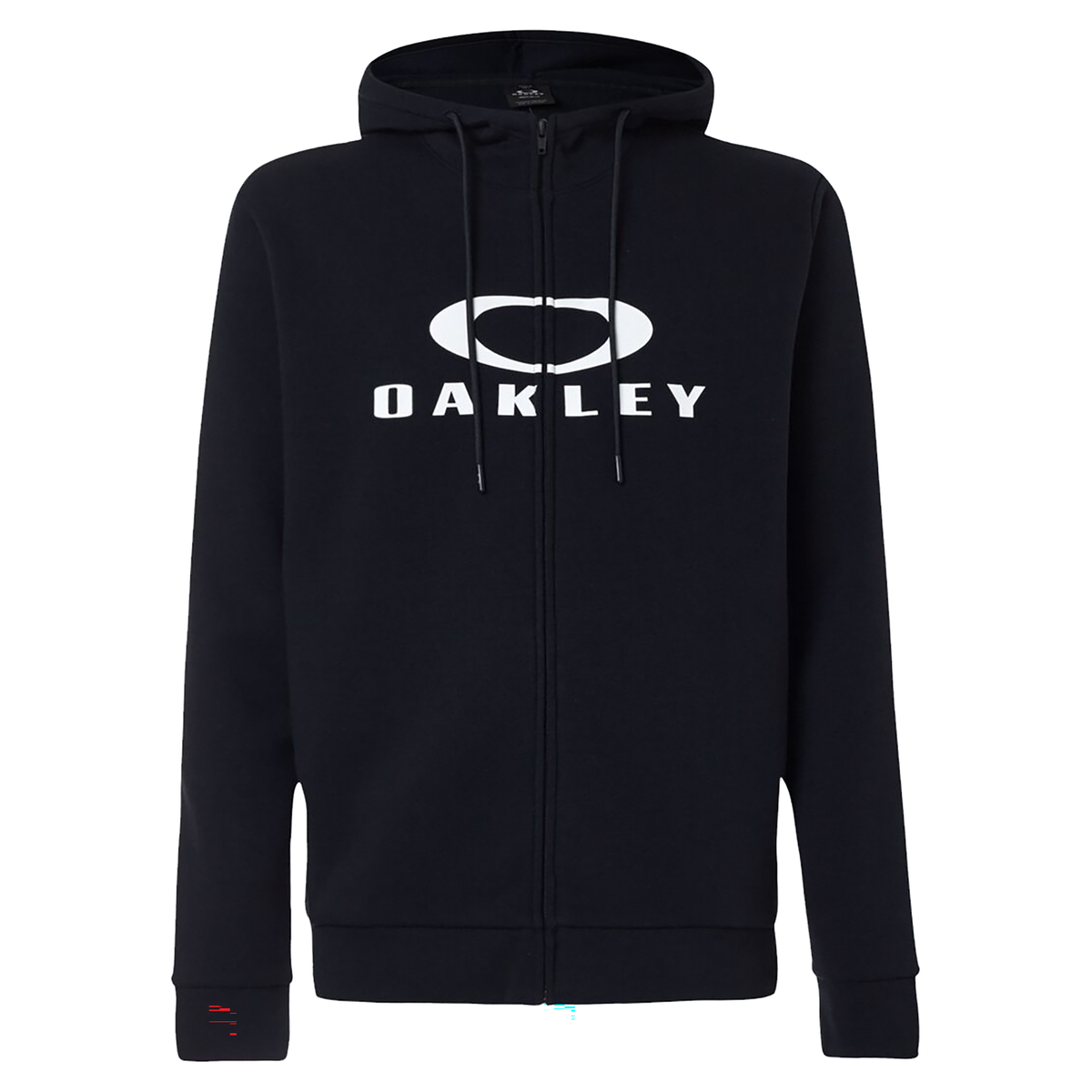 Oakley Bark 2.0 Full Zip Hoodie Black / White - FREE UK Shipping, FREE 365 Day Returns | Moto Central