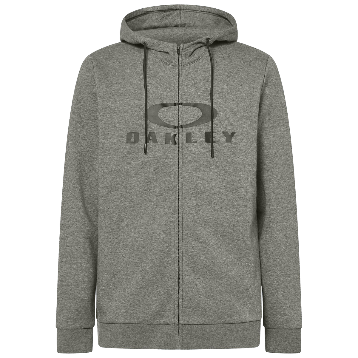 Oakley Bark 2.0 Full Zip Hoodie New Athletic Grey - FREE UK Shipping, FREE 365 Day Returns | Moto Central