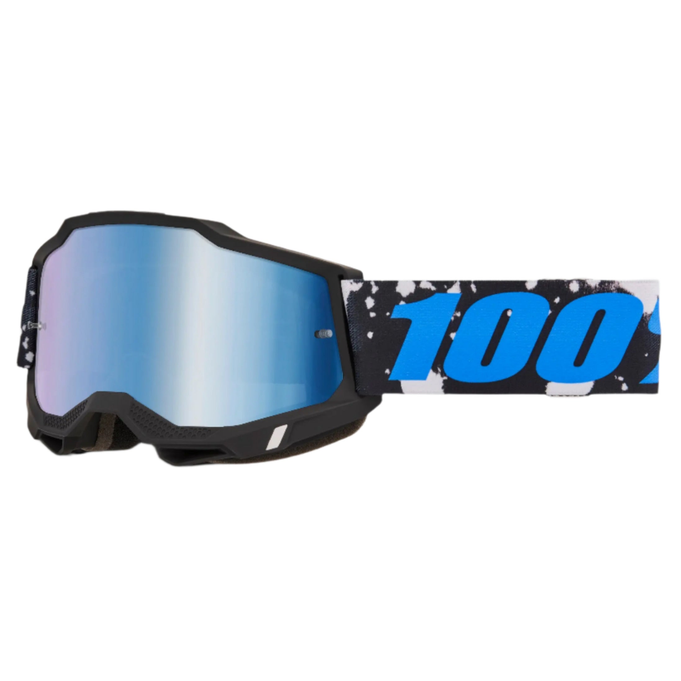 100% Accuri 2 Goggles Callisto / Mirror Blue Lens - FREE UK Shipping, FREE 365 Day Returns | Moto Central