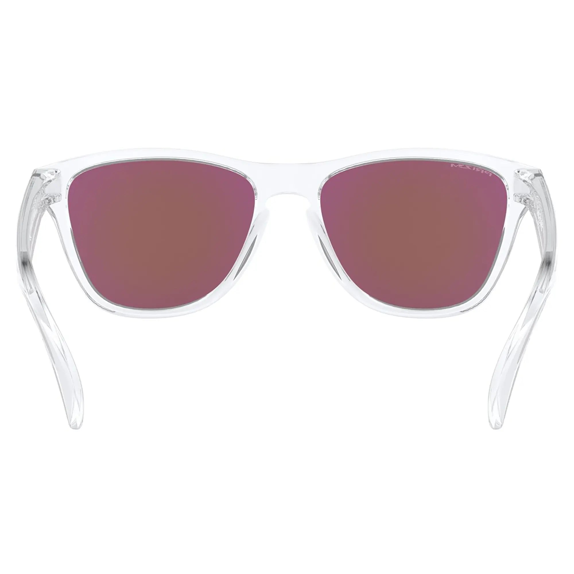 Oakley Frogskins XS Youth Sunglasses Clear / Violet Prizm Lens - FREE UK Shipping, FREE 365 Day Returns | Moto Central