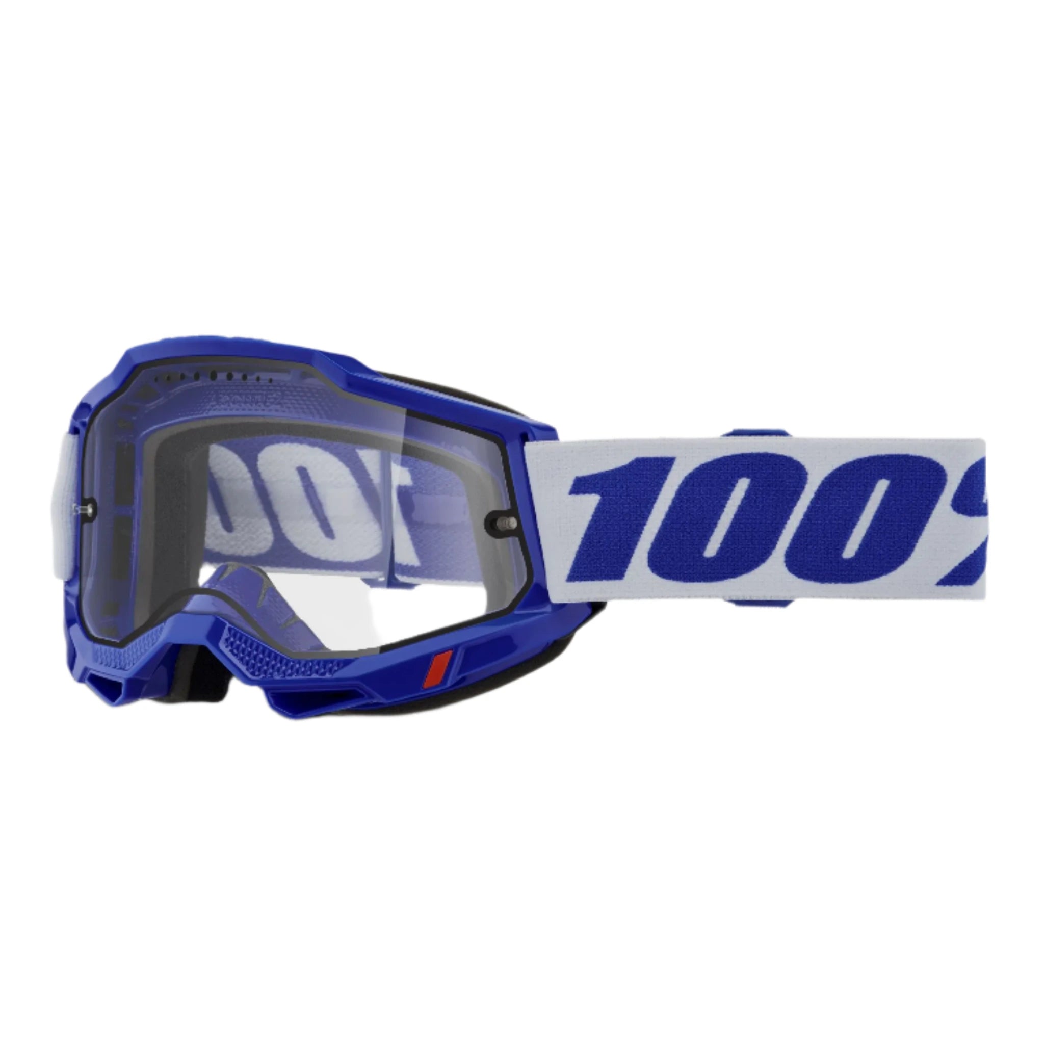 100% Accuri 2 Enduro MTB Cycle Goggles Blue / Clear Lens