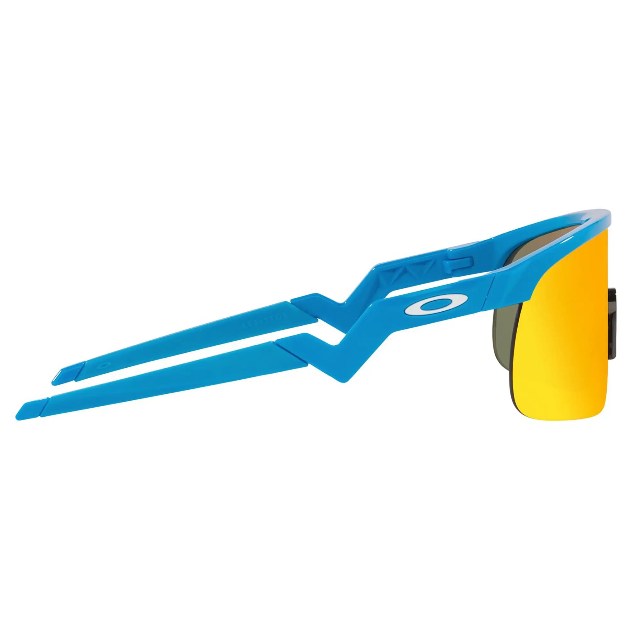 Oakley Resistor Youth Sunglasses Sky Blue / Prizm Ruby Lens - FREE UK Shipping, FREE 365 Day Returns | Moto Central