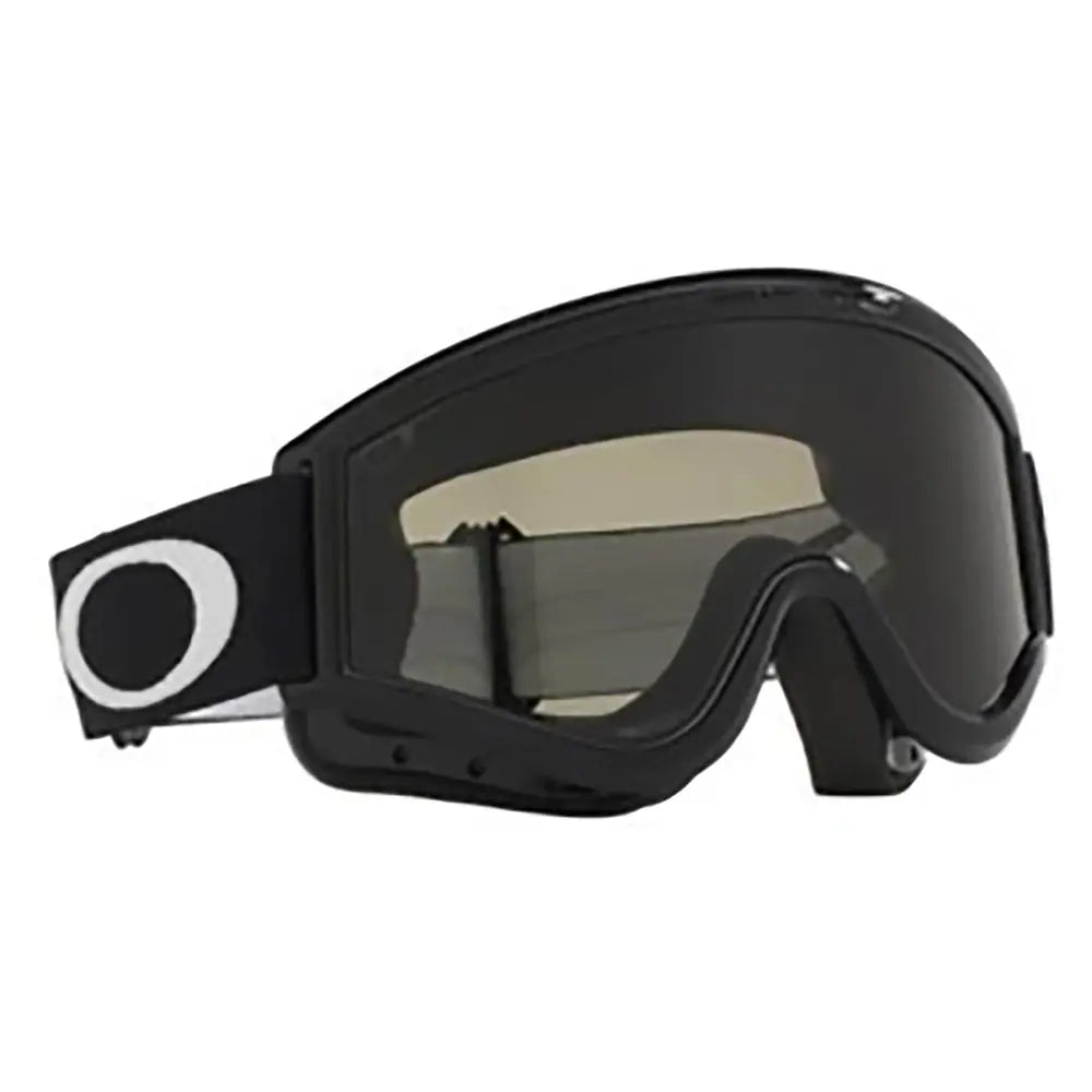 Oakley L Frame Sand MX Goggles Dark Grey / Clear - FREE UK Shipping, FREE 365 Day Returns | Moto Central