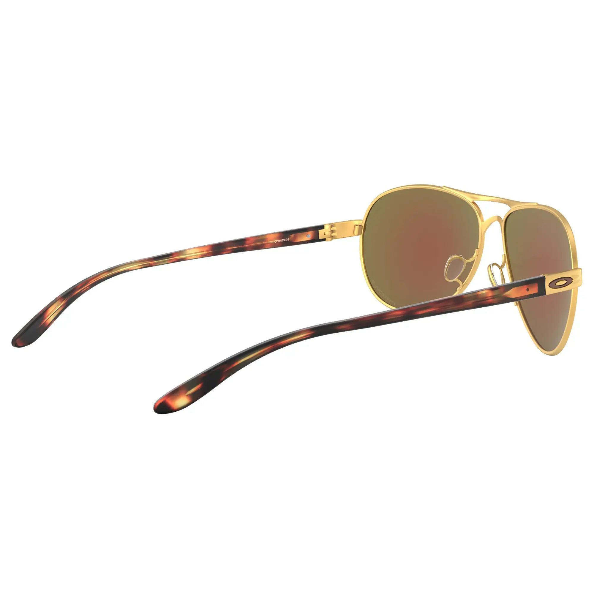 Oakley Feedback Ladies Sunglasses Satin Gold / Prizm Violet Polarized Lens - FREE UK Shipping, FREE 365 Day Returns | Moto Central