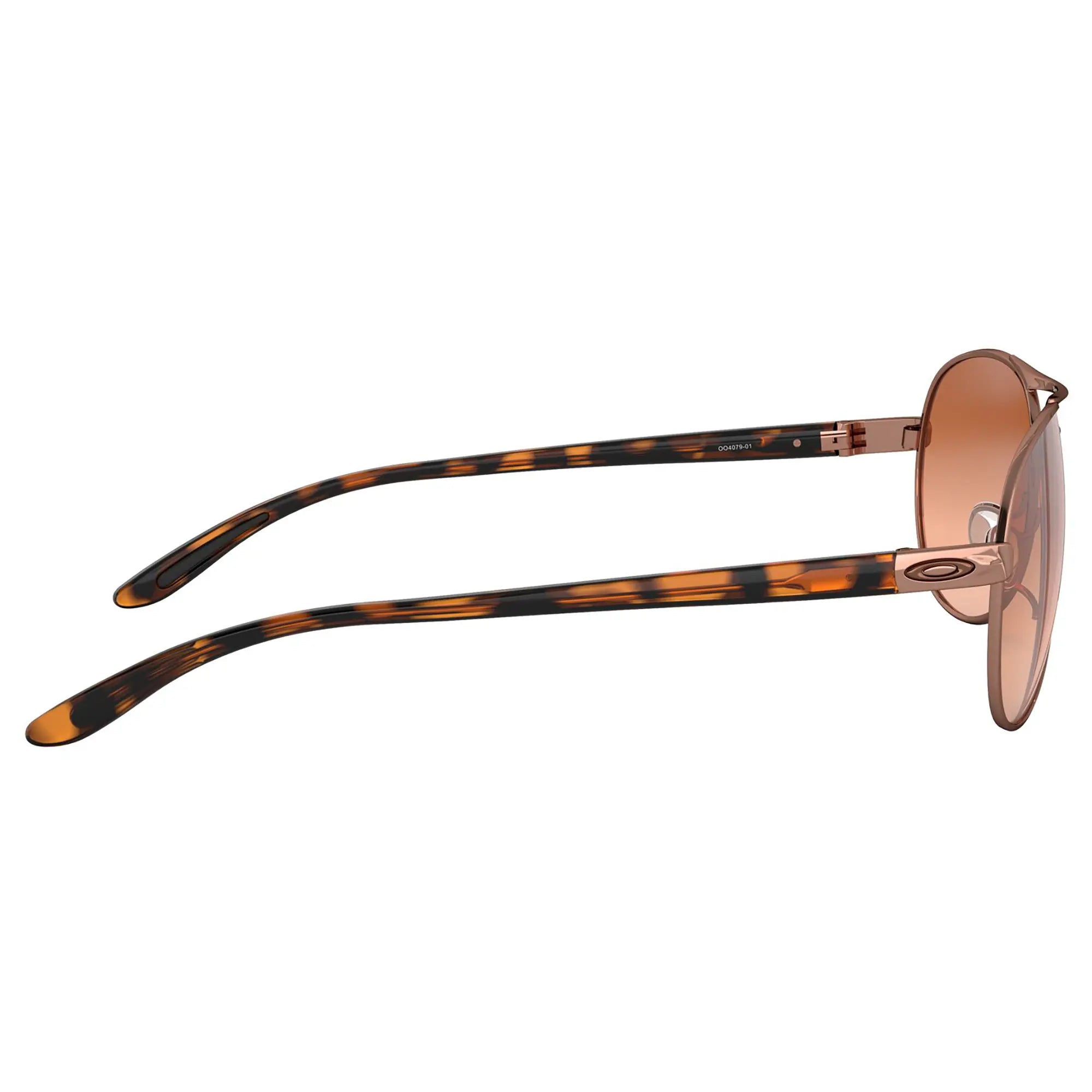 Oakley Feedback Ladies Sunglasses Rose Gold / VR50 Brown Gradient Lens - FREE UK Shipping, FREE 365 Day Returns | Moto Central