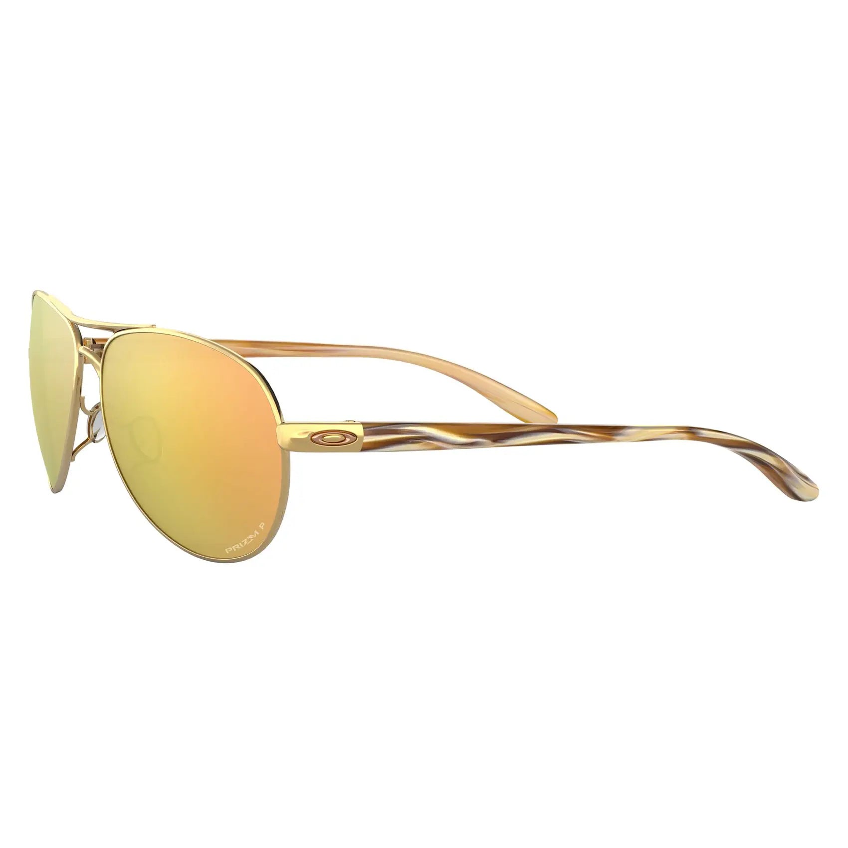 Oakley Feedback Ladies Sunglasses Polished Gold / Prizm Rose Gold Polarized Lens - FREE UK Shipping, FREE 365 Day Returns | Moto Central
