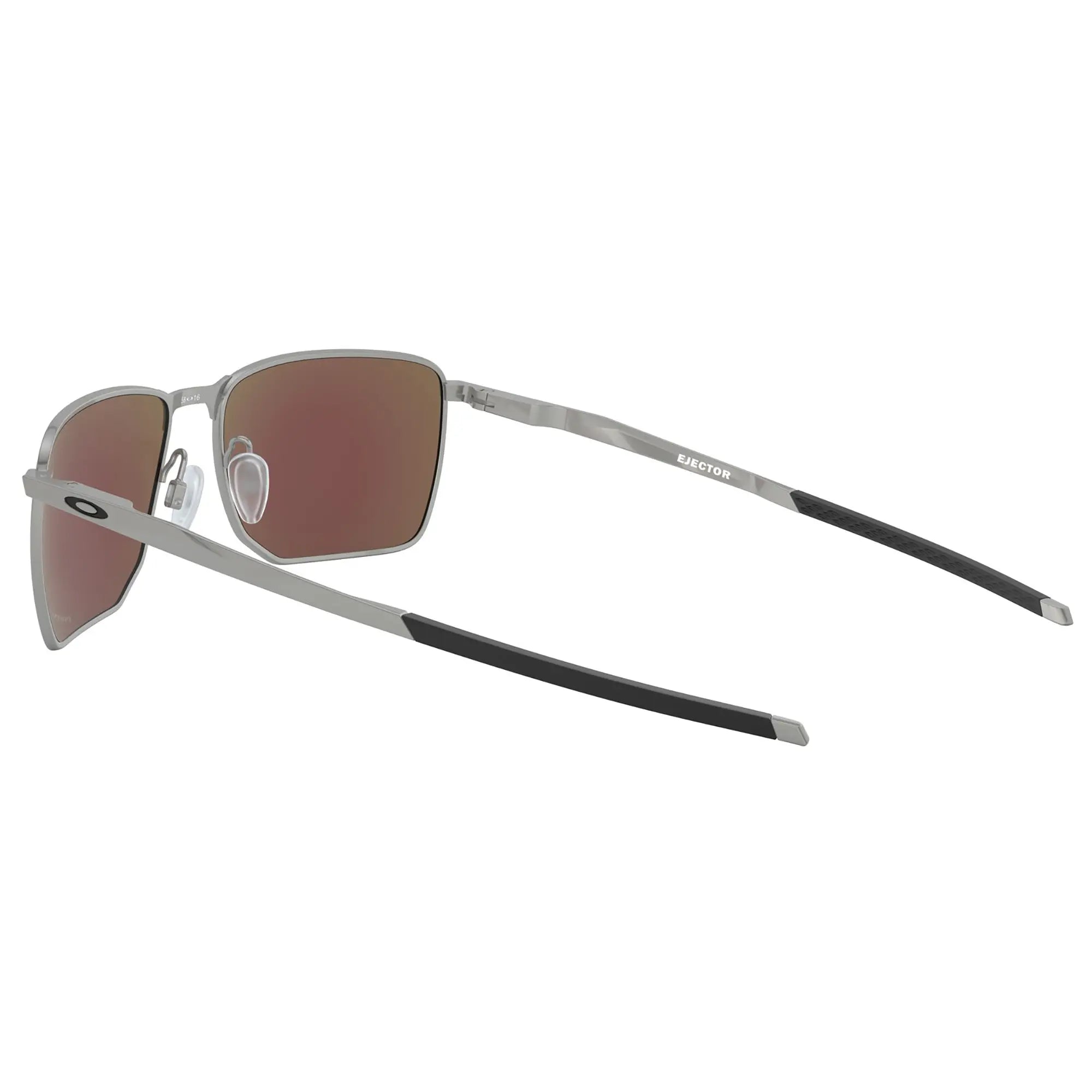 Oakley Ejector Sunglasses Satin Chrome / Prizm Sapphire Lens - FREE UK Shipping, FREE 365 Day Returns | Moto Central