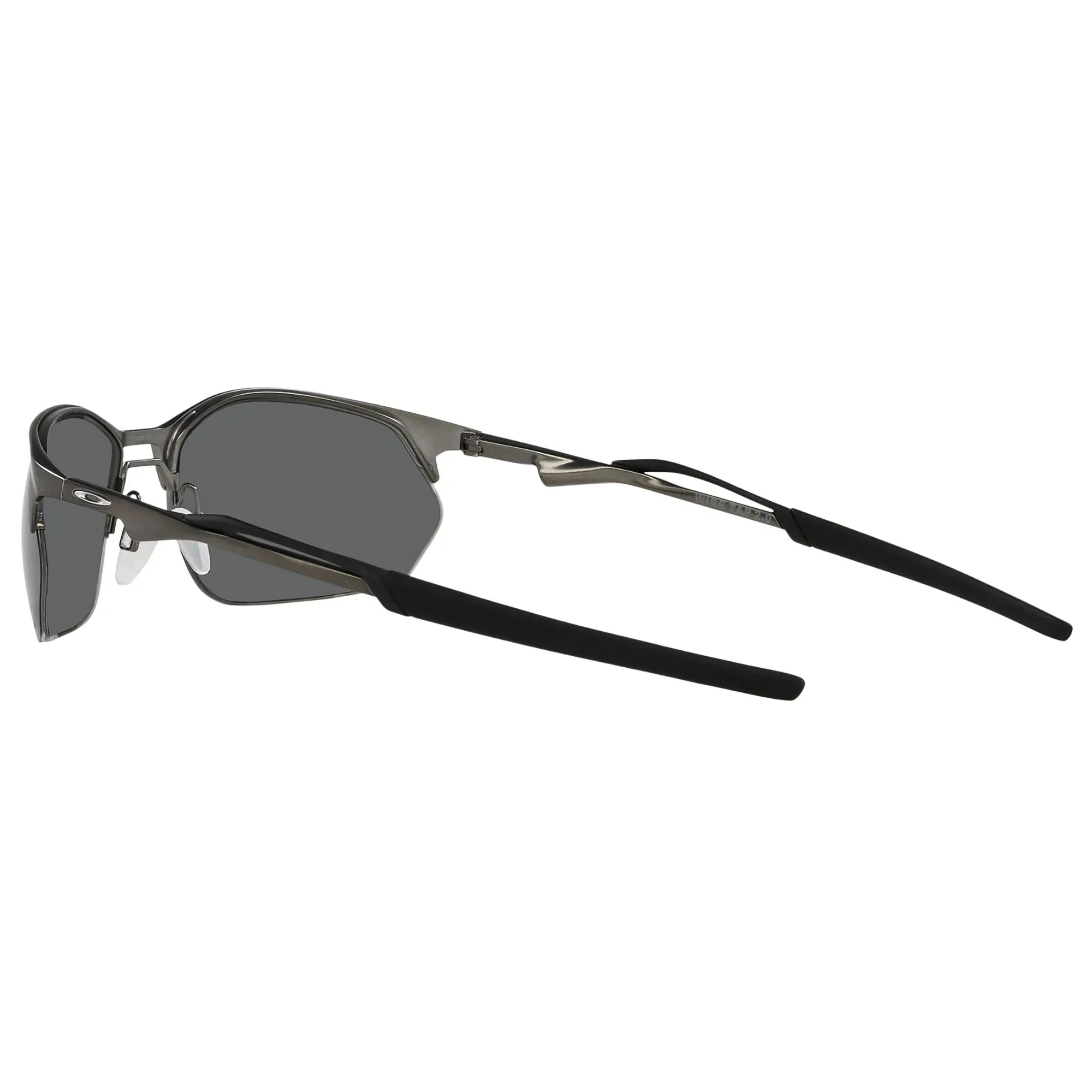 Oakley Wire Tap 2.0 Sunglasses Matt Gunmetal / Prizm Black Lens - FREE UK Shipping, FREE 365 Day Returns | Moto Central
