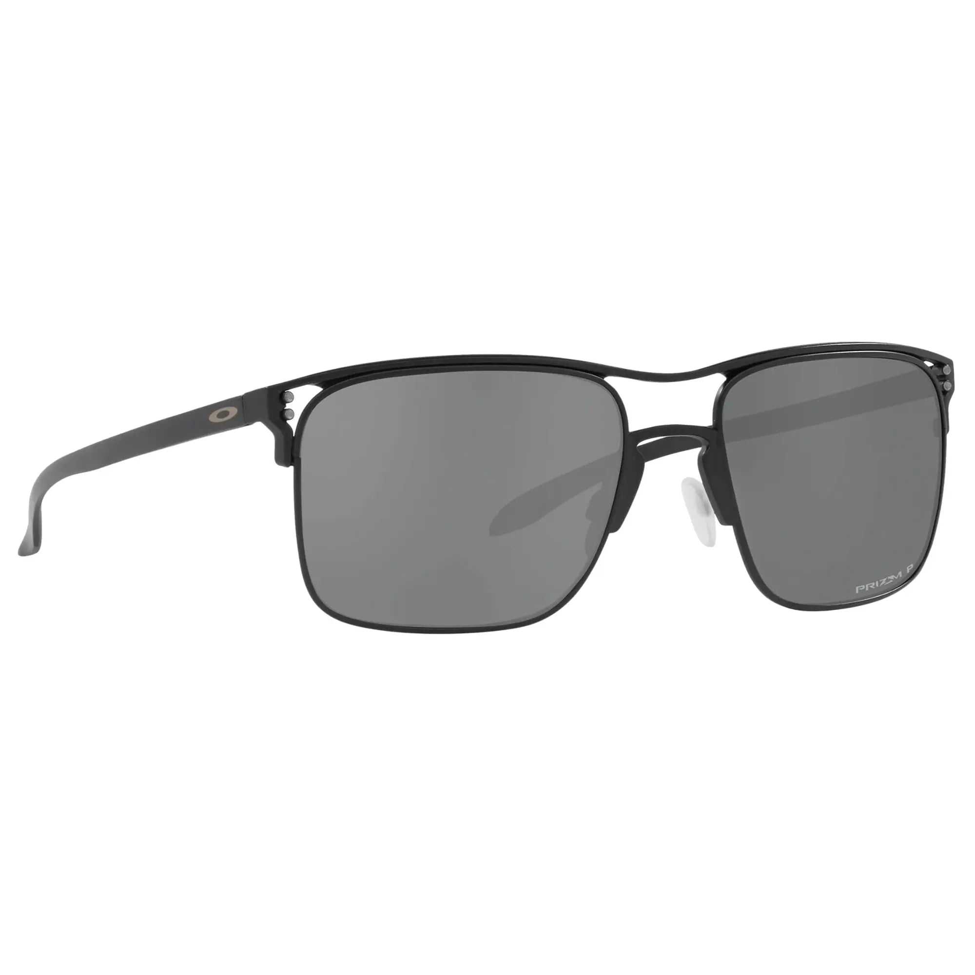 Oakley Holbrook Ti Sunglasses Satin Black / Prizm Black - FREE UK Shipping, FREE 365 Day Returns | Moto Central