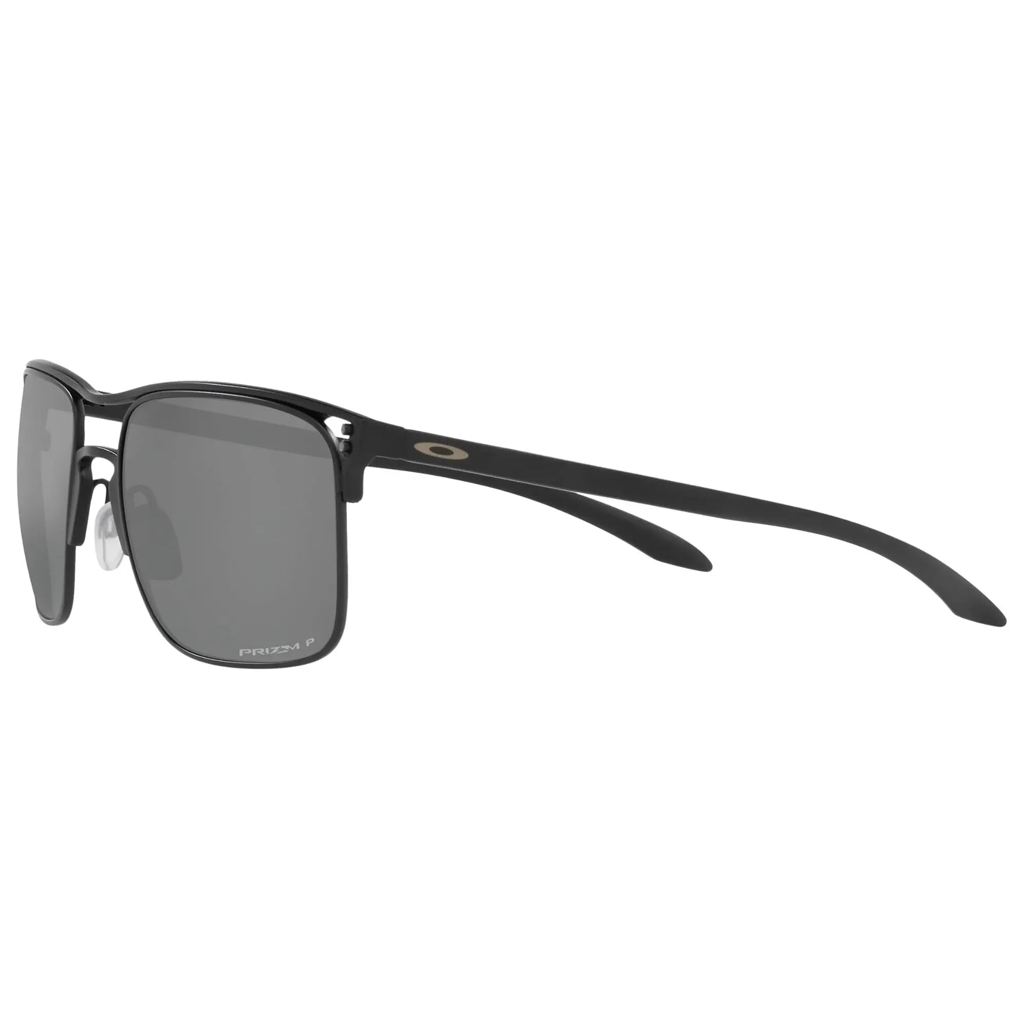 Oakley Holbrook Ti Sunglasses Satin Black / Prizm Black - FREE UK Shipping, FREE 365 Day Returns | Moto Central
