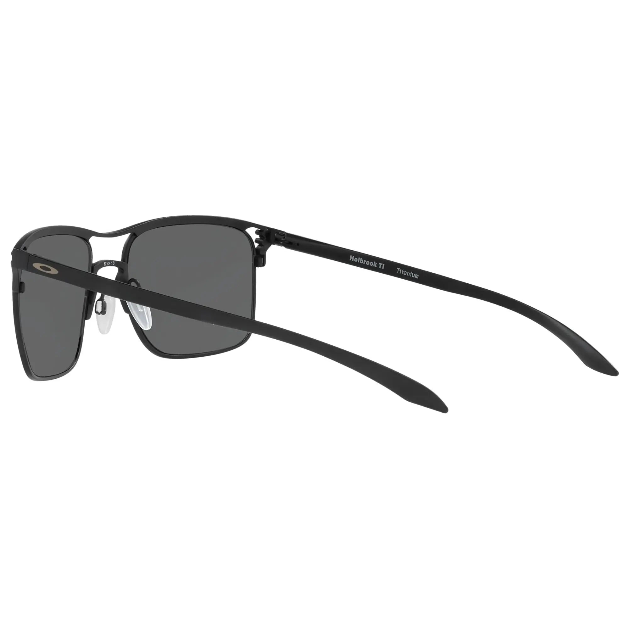Oakley Holbrook Ti Sunglasses Satin Black / Prizm Black - FREE UK Shipping, FREE 365 Day Returns | Moto Central
