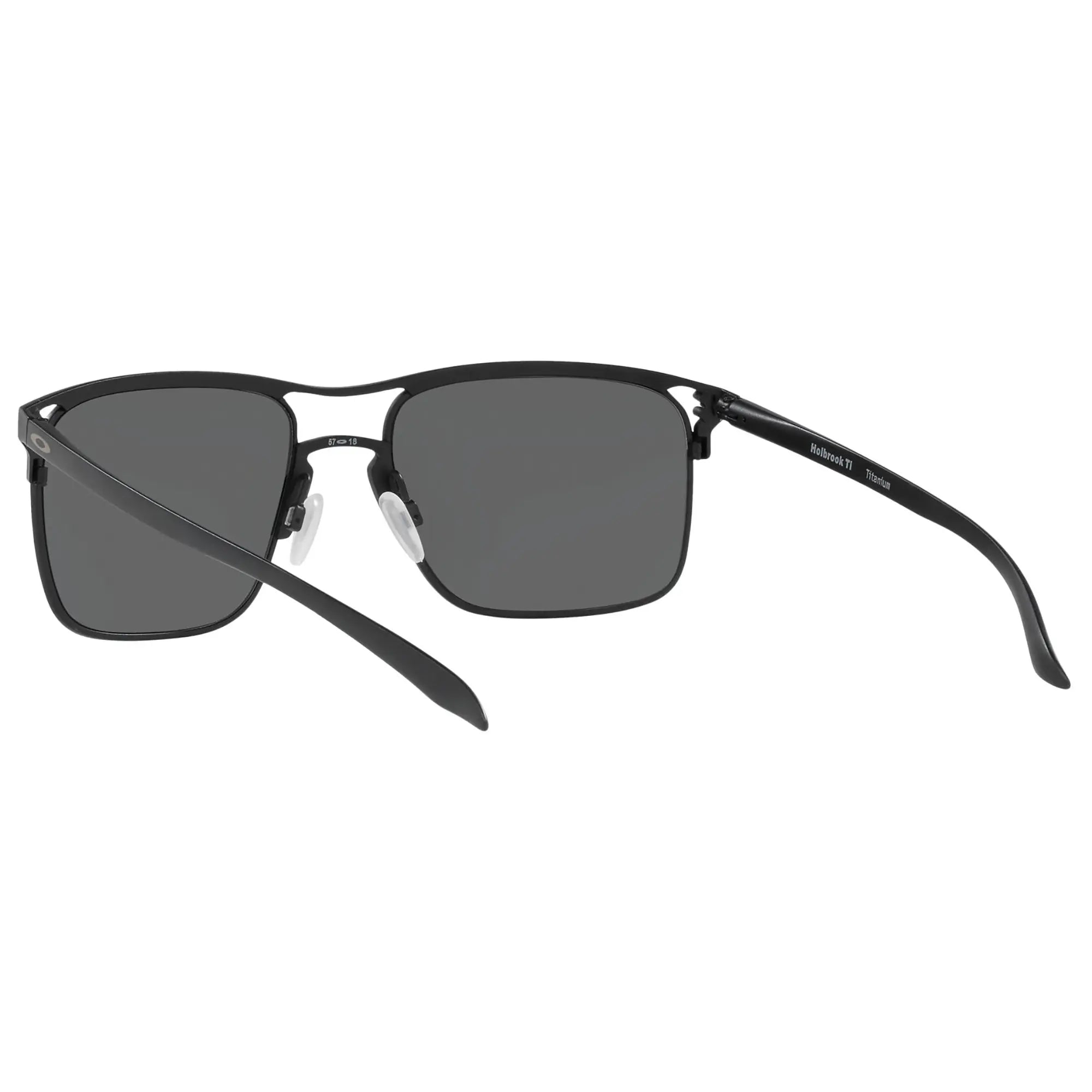 Oakley Holbrook Ti Sunglasses Satin Black / Prizm Black - FREE UK Shipping, FREE 365 Day Returns | Moto Central