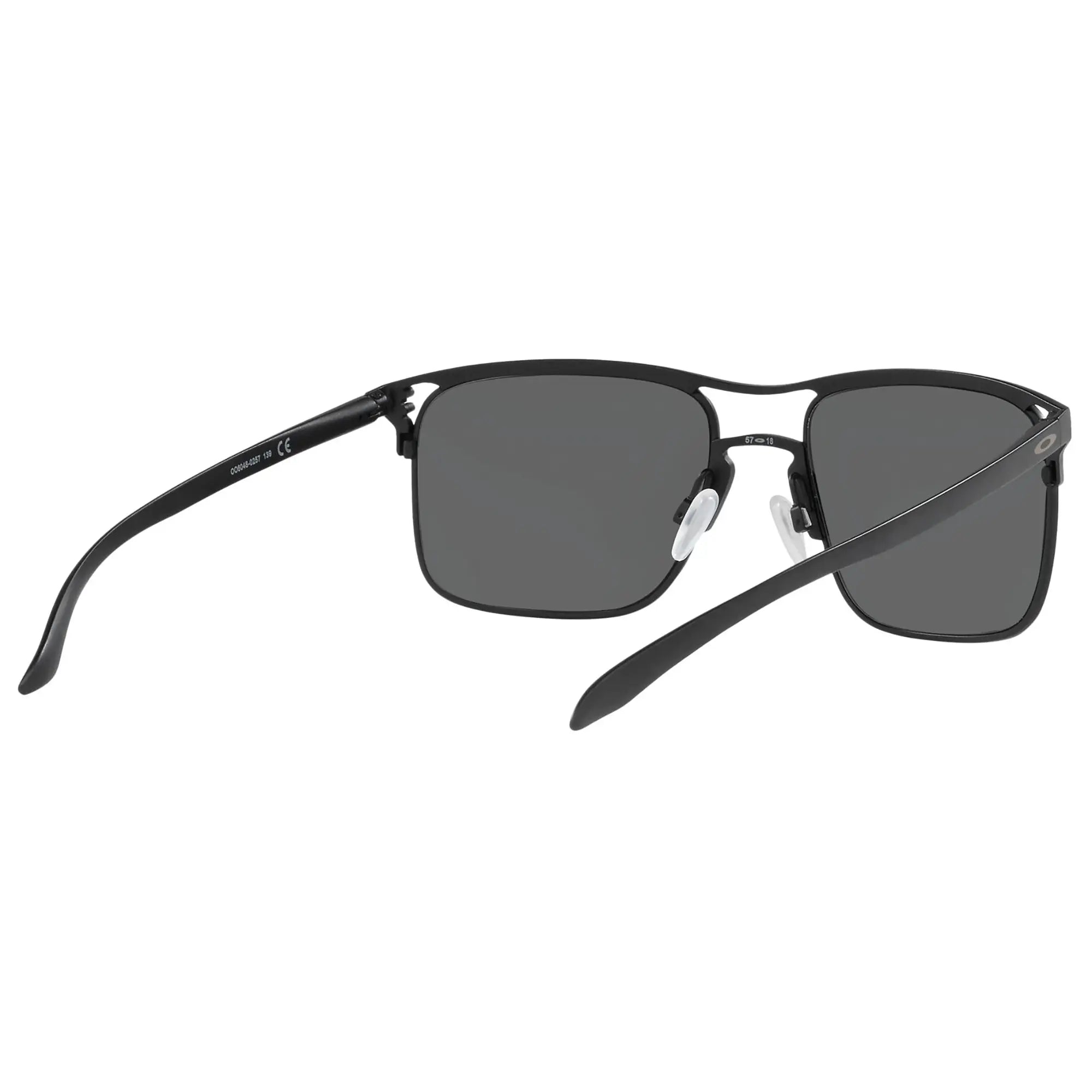 Oakley Holbrook Ti Sunglasses Satin Black / Prizm Black - FREE UK Shipping, FREE 365 Day Returns | Moto Central