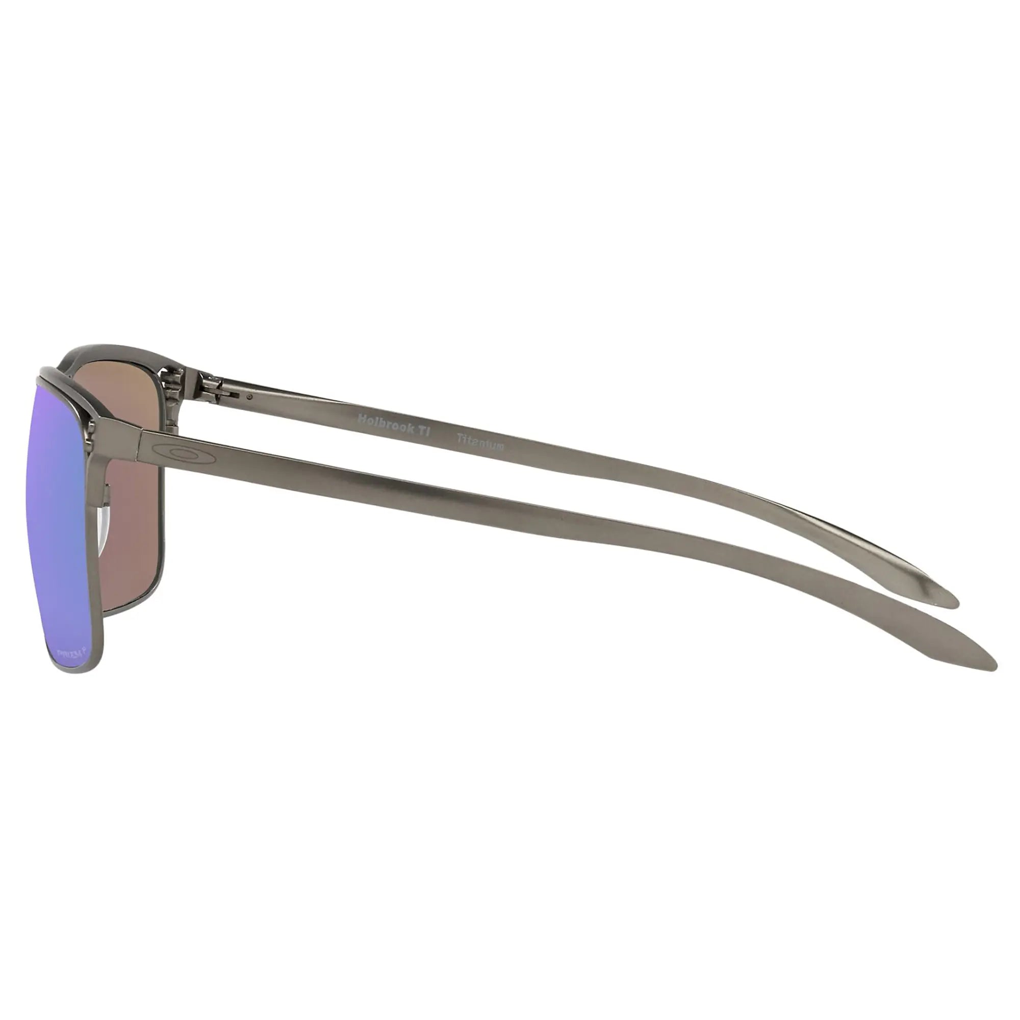 Oakley Holbrook Ti Sunglasses Matt Gunmetal / Prizm Sapphire Polar - FREE UK Shipping, FREE 365 Day Returns | Moto Central