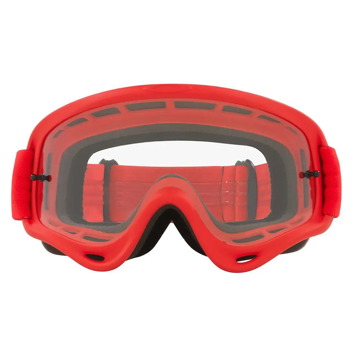 Oakley O Frame MX Goggles Moto Red / Clear - FREE UK Shipping, FREE 365 Day Returns | Moto Central