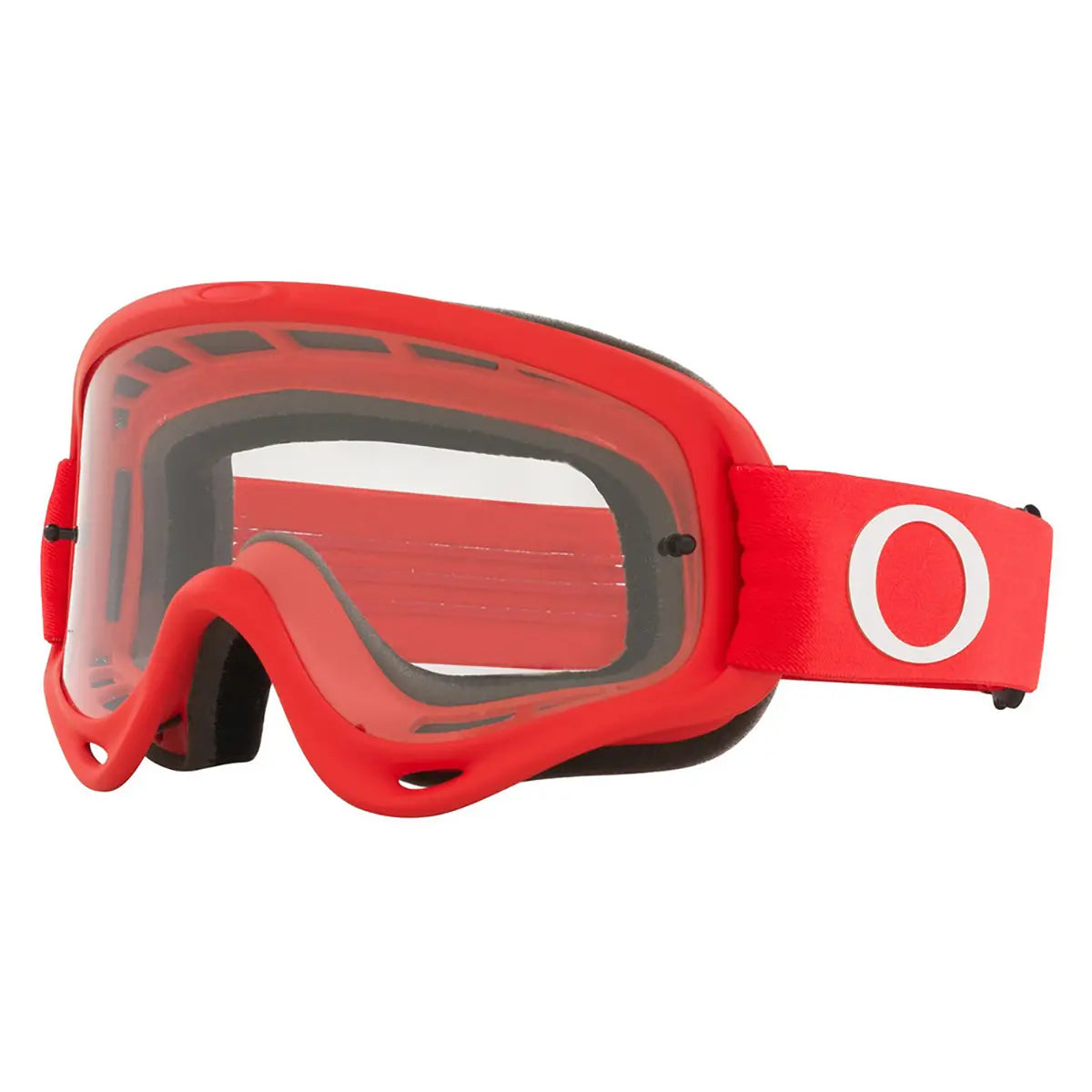 Oakley O Frame MX Goggles Moto Red / Clear - FREE UK Shipping, FREE 365 Day Returns | Moto Central