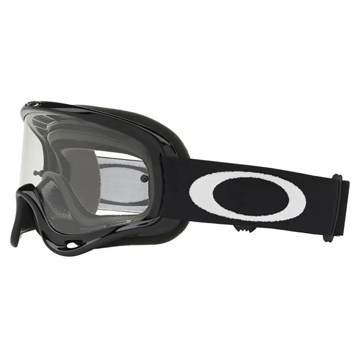 Oakley O Frame MX Goggles Jet Black / Clear - FREE UK Shipping, FREE 365 Day Returns | Moto Central