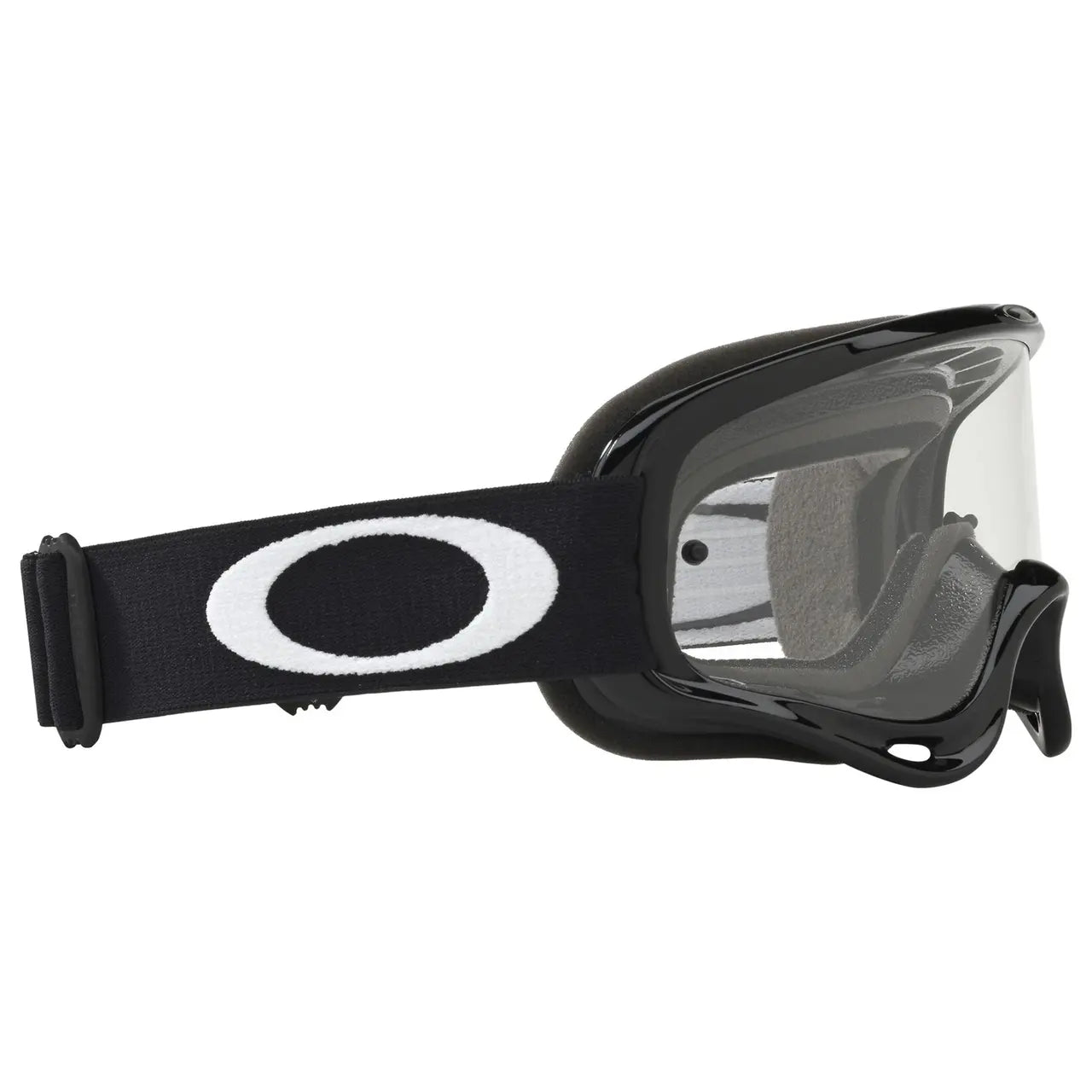Oakley O Frame XS MX Goggles Jet Black / Clear - FREE UK Shipping, FREE 365 Day Returns | Moto Central