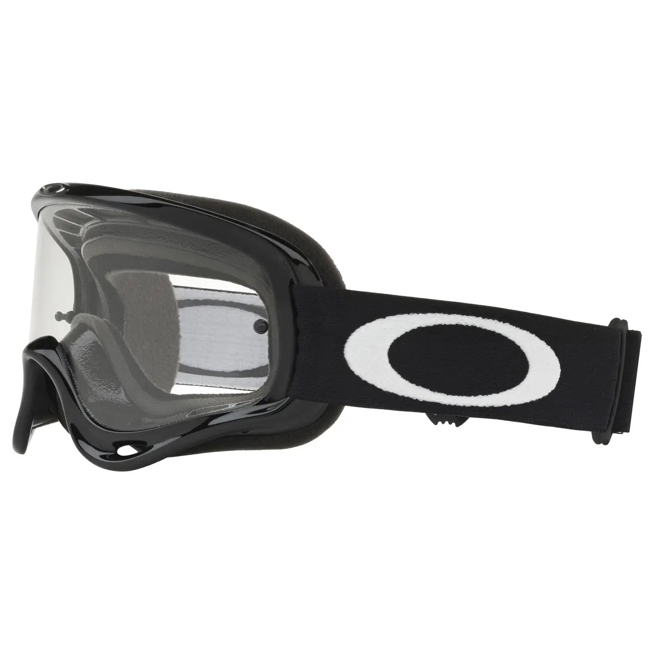 Oakley O Frame XS MX Goggles Jet Black / Clear - FREE UK Shipping, FREE 365 Day Returns | Moto Central
