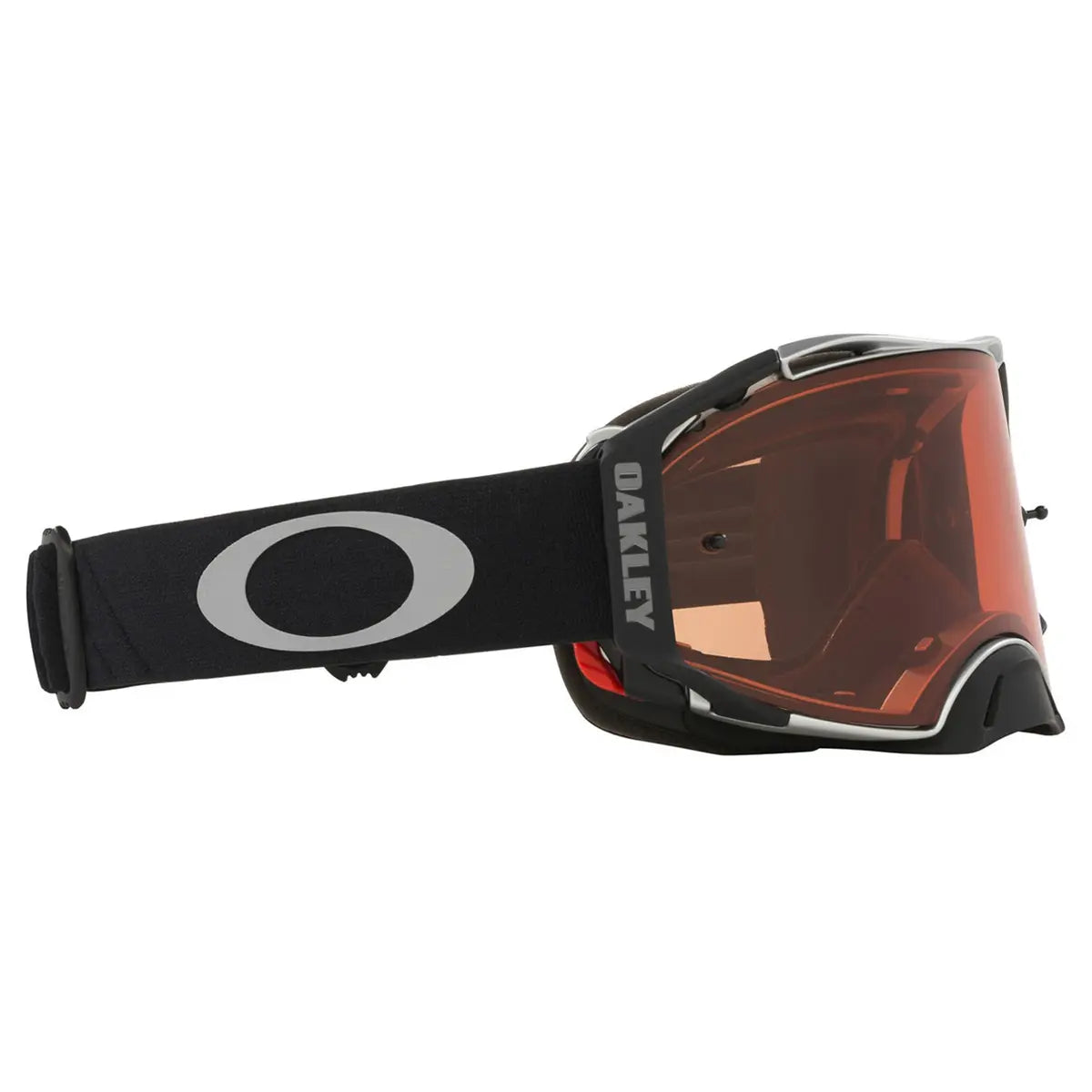 Oakley Airbrake Tuff Blocks MX Goggles Black Gunmetal / Bronze Prizm - FREE UK Shipping, FREE 365 Day Returns | Moto Central