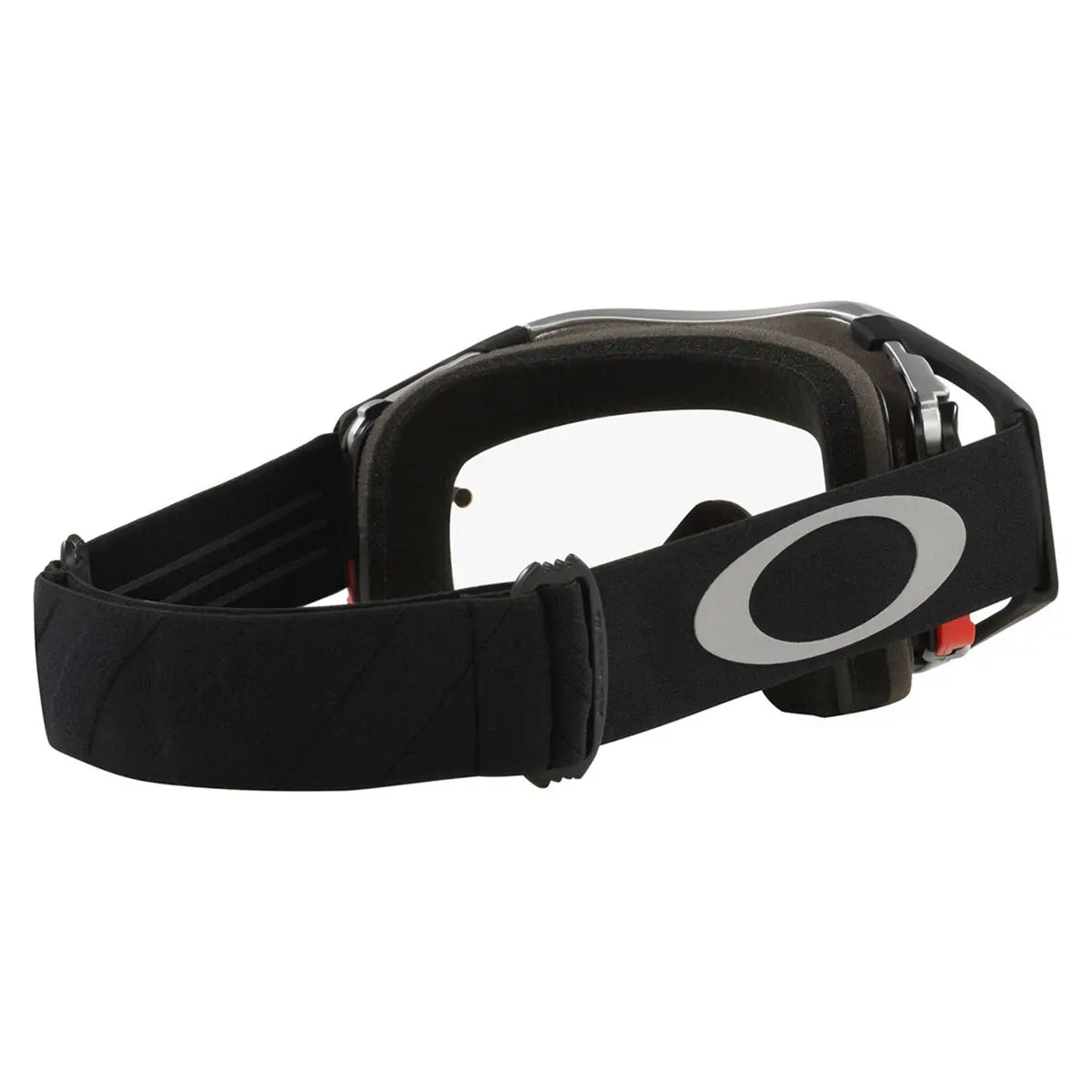 Oakley Airbrake Tuff Blocks MX Goggles Black Gunmetal / Clear - FREE UK Shipping, FREE 365 Day Returns | Moto Central