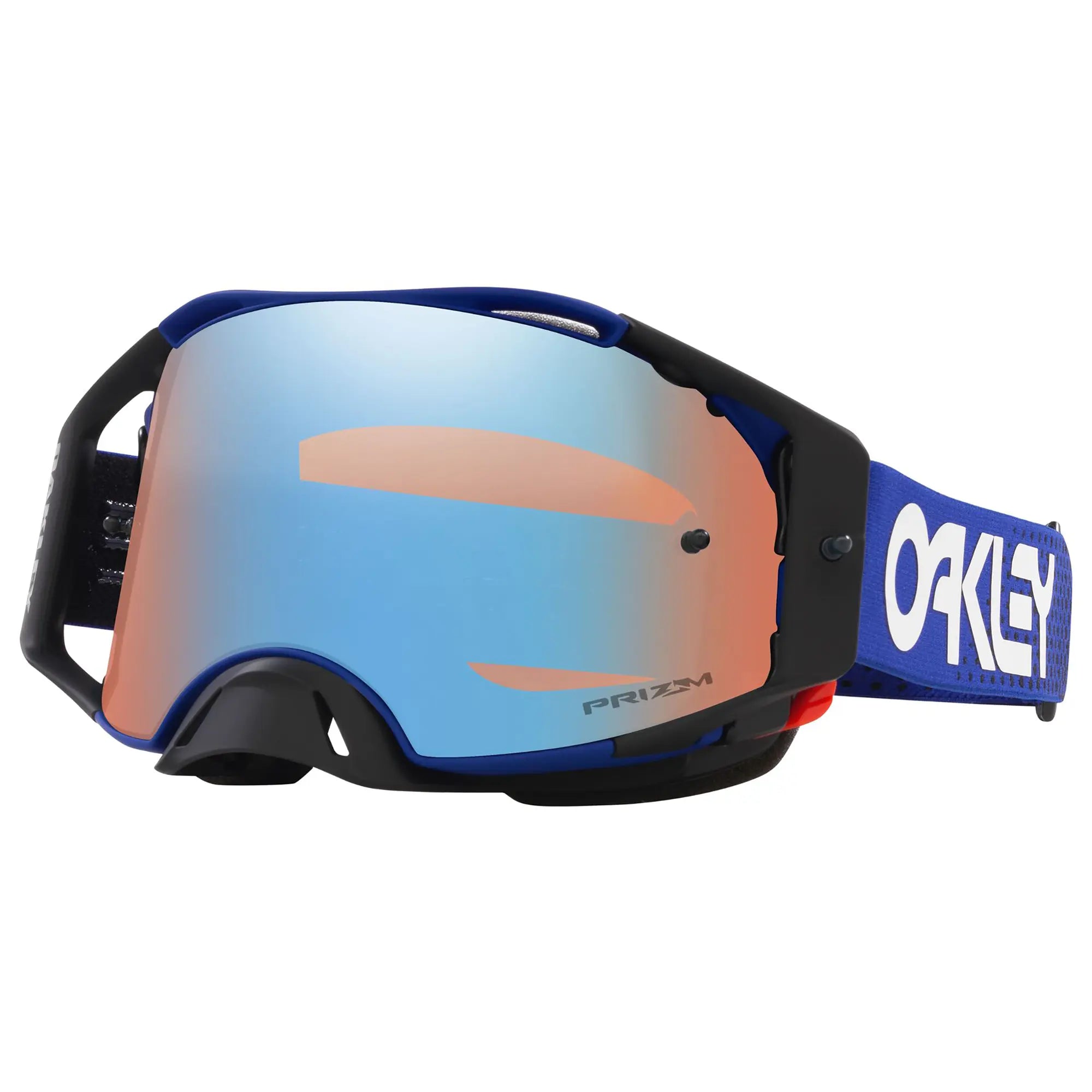 Oakley Airbrake Moto B1B MX Goggles Blue / Sapphire Prizm - FREE UK Shipping, FREE 365 Day Returns | Moto Central