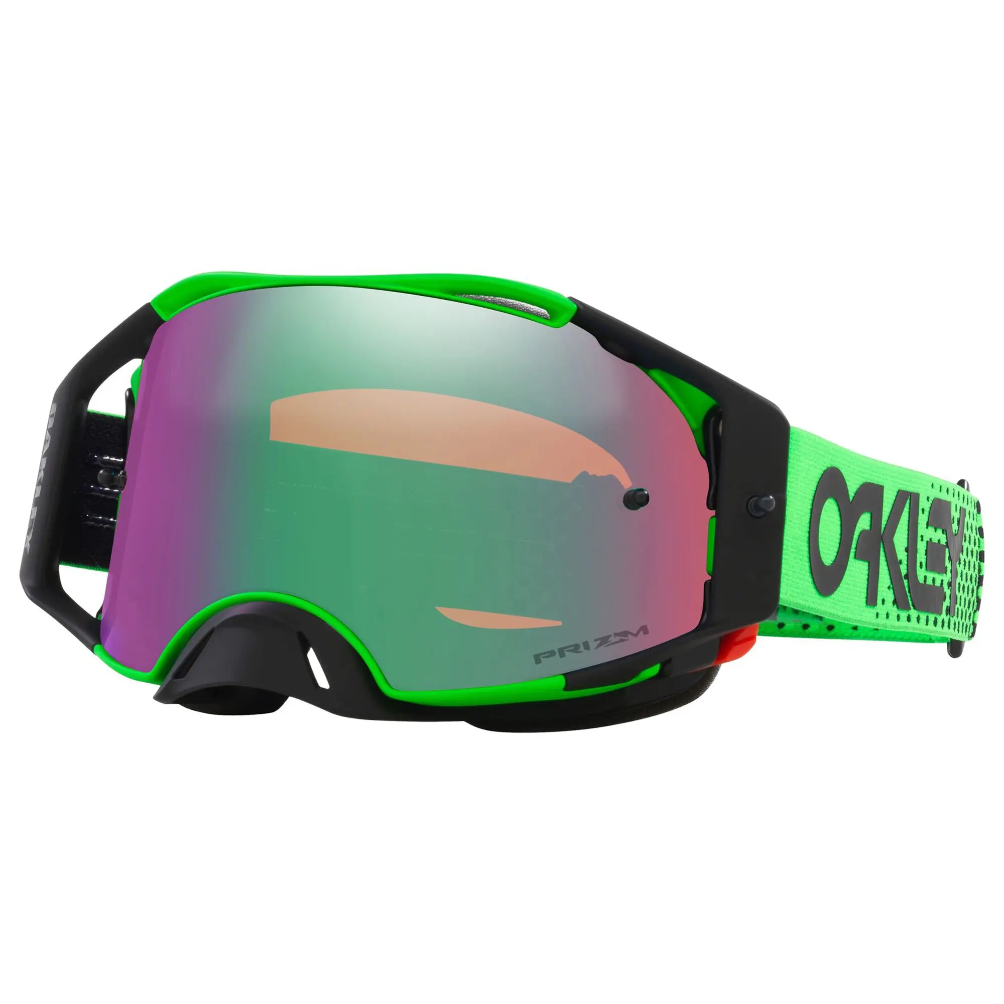 Oakley Airbrake Moto B1B MX Goggles Green / Jade Prizm - FREE UK Shipping, FREE 365 Day Returns | Moto Central