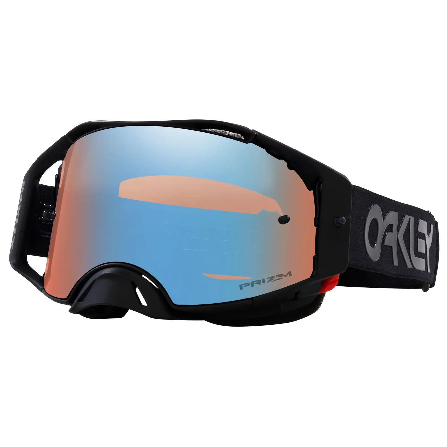 Oakley Airbrake B1B Blackout MX Goggles Sapphire Prizm - FREE UK Shipping, FREE 365 Day Returns | Moto Central