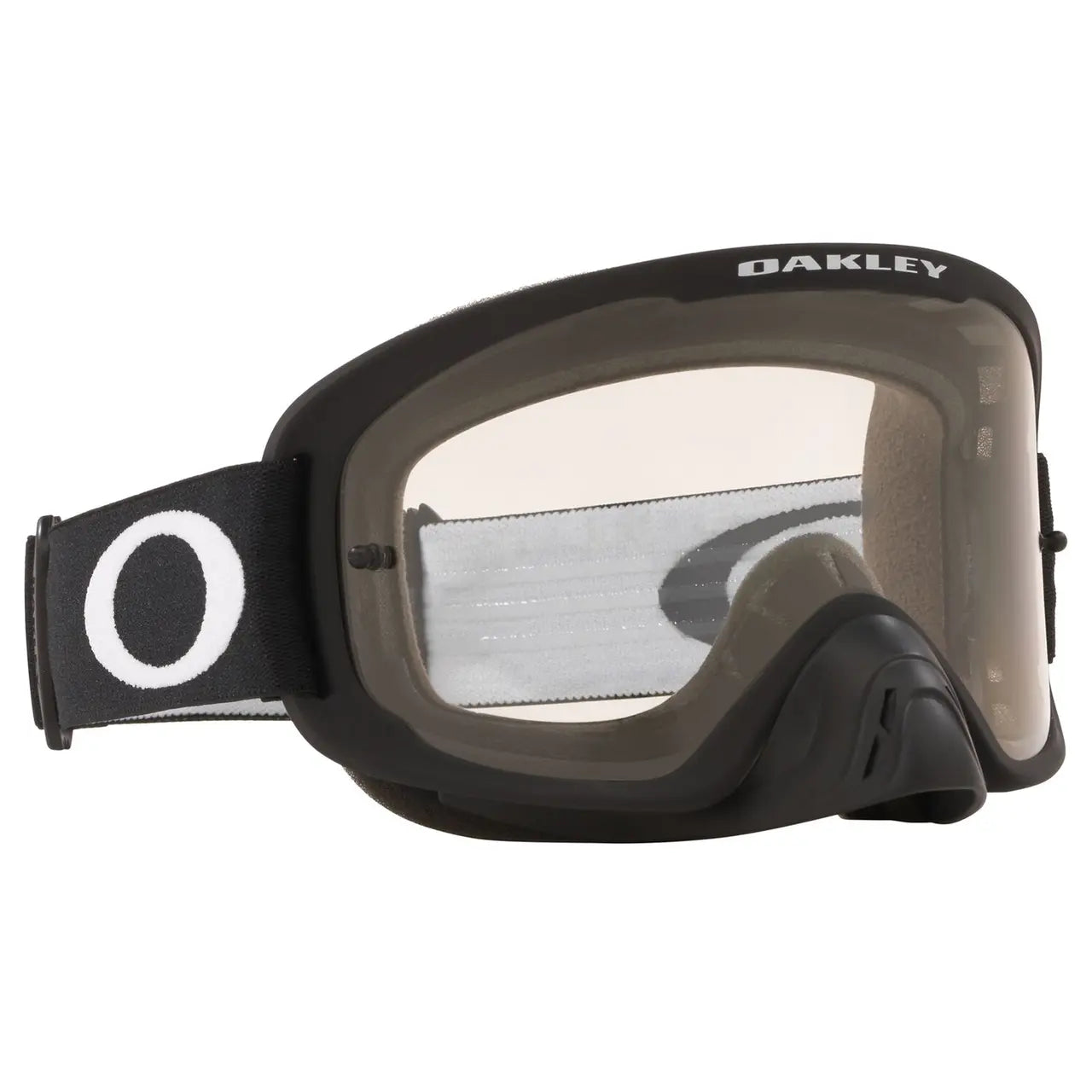 Oakley O Frame 2.0 Pro MX Goggles Matt Black / Clear - FREE UK Shipping, FREE 365 Day Returns | Moto Central