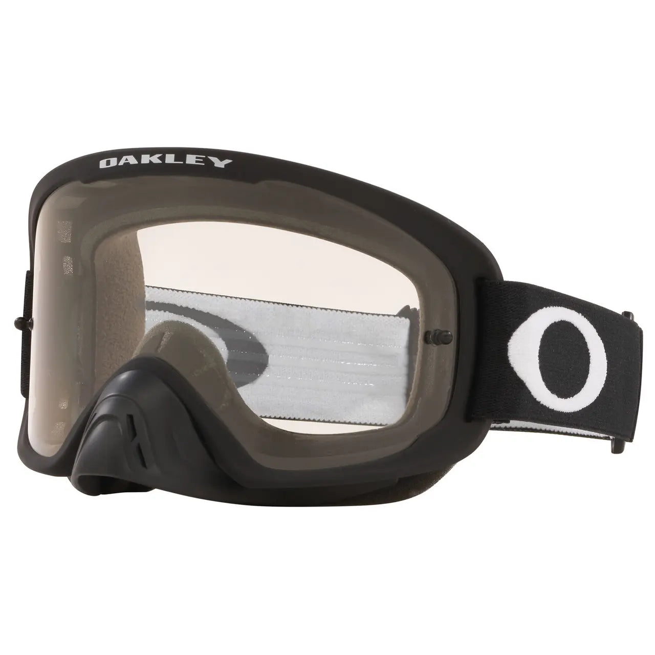 Oakley O Frame 2.0 Pro MX Goggles Matt Black / Clear - FREE UK Shipping, FREE 365 Day Returns | Moto Central