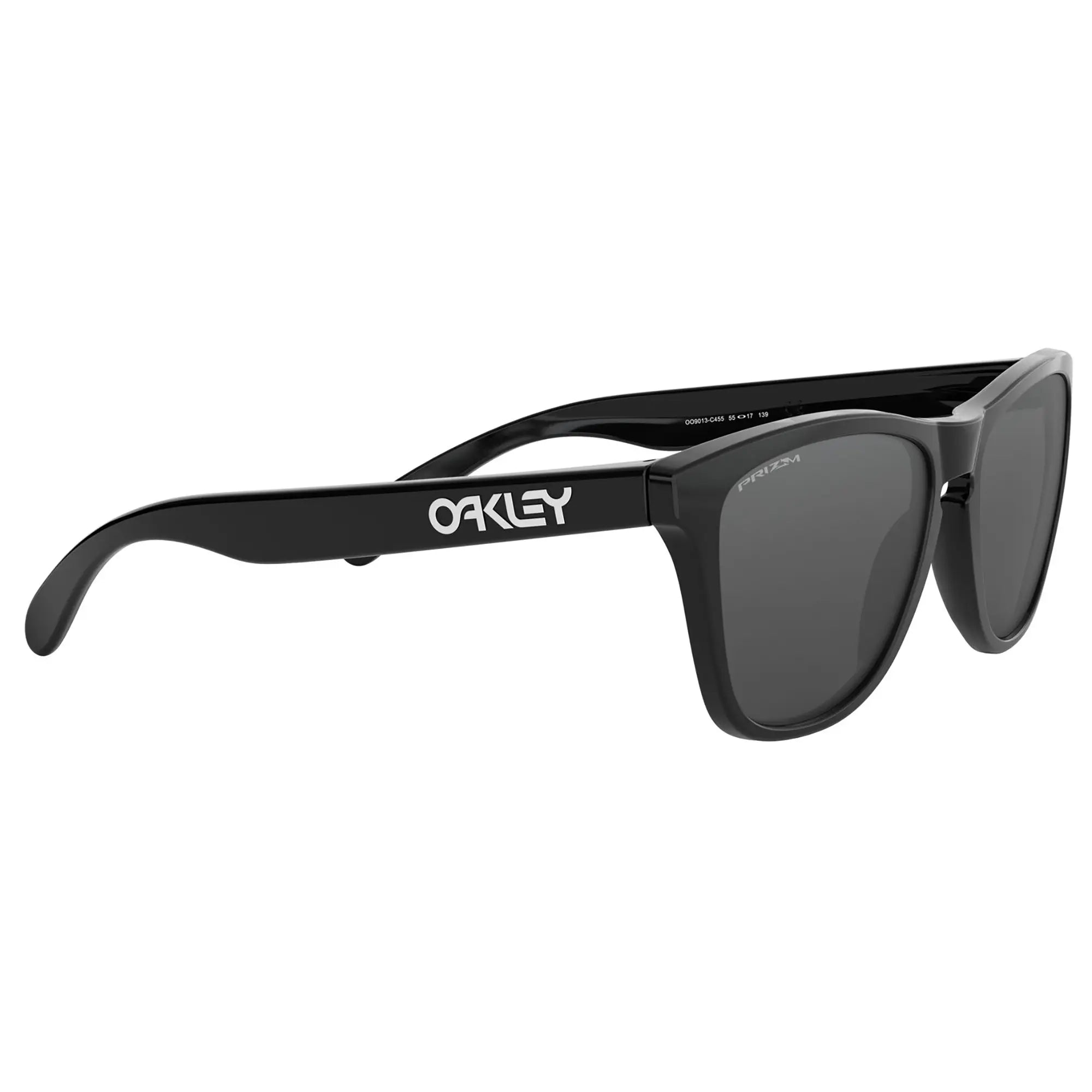 Oakley Frogskins Sunglasses Polished Black / Prizm Black Lens - FREE UK Shipping, FREE 365 Day Returns | Moto Central