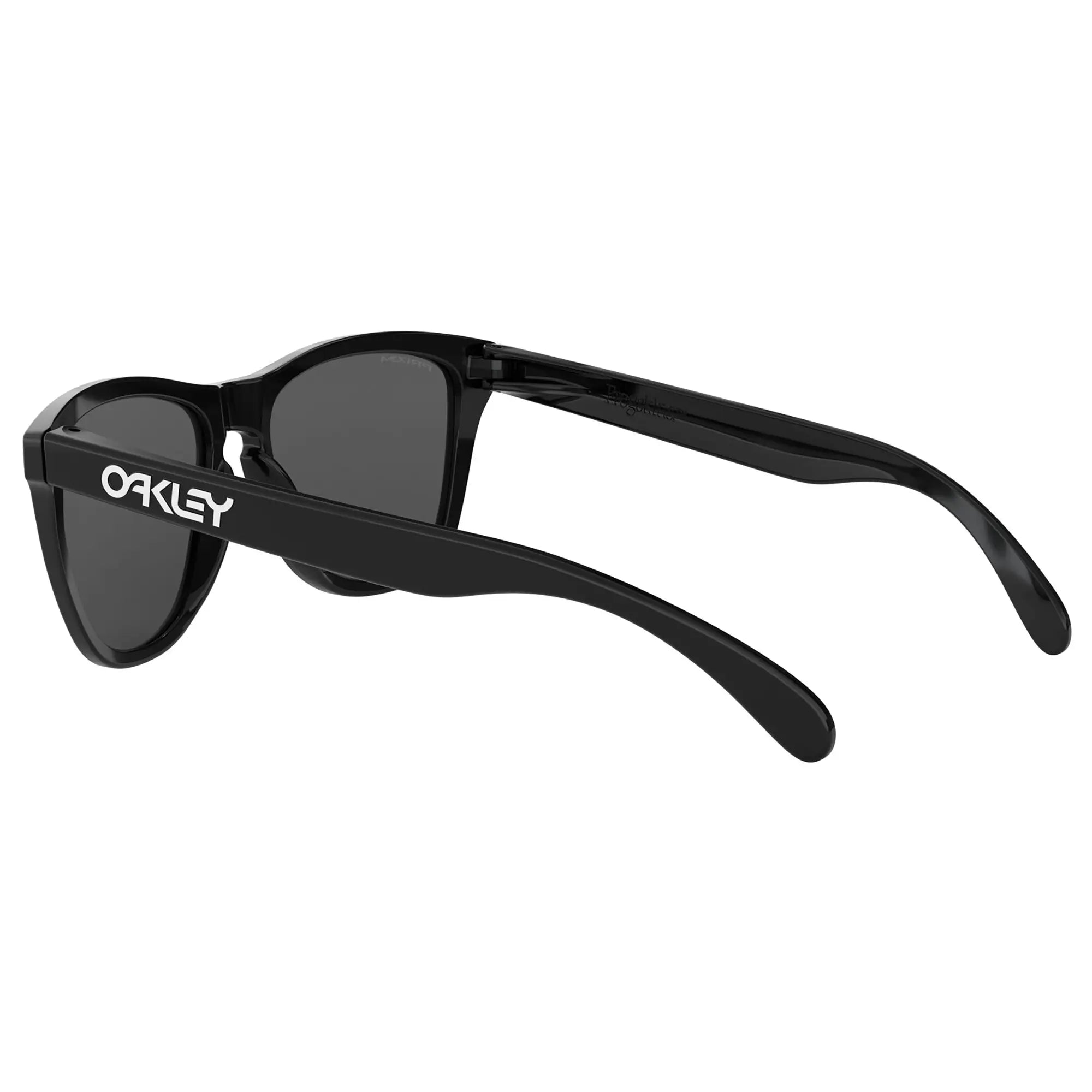 Oakley Frogskins Sunglasses Polished Black / Prizm Black Lens - FREE UK Shipping, FREE 365 Day Returns | Moto Central