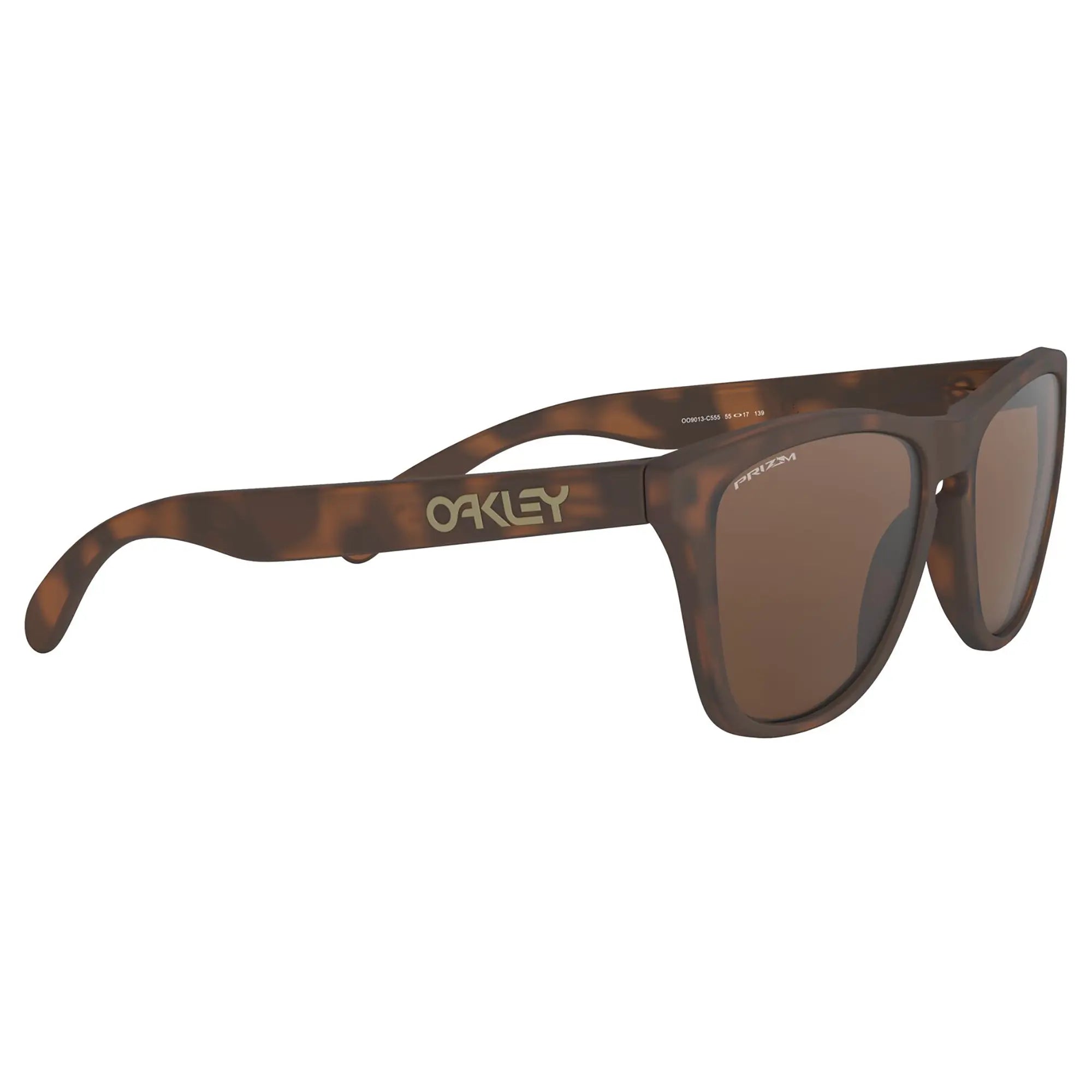Oakley Frogskins Sunglasses Matt Brown Tortoise / Prizm Tungsten Lens - FREE UK Shipping, FREE 365 Day Returns | Moto Central