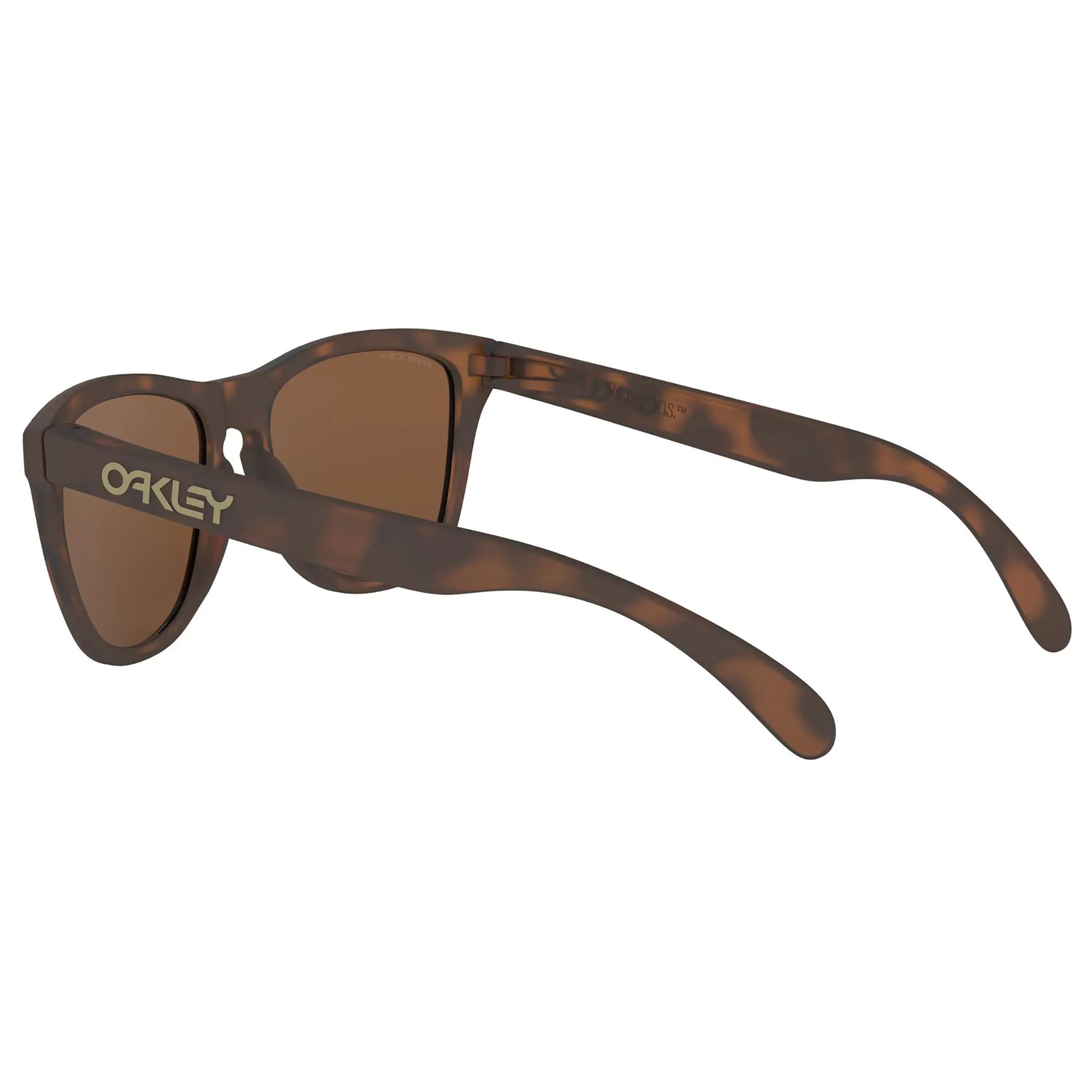 Oakley Frogskins Sunglasses Matt Brown Tortoise / Prizm Tungsten Lens - FREE UK Shipping, FREE 365 Day Returns | Moto Central
