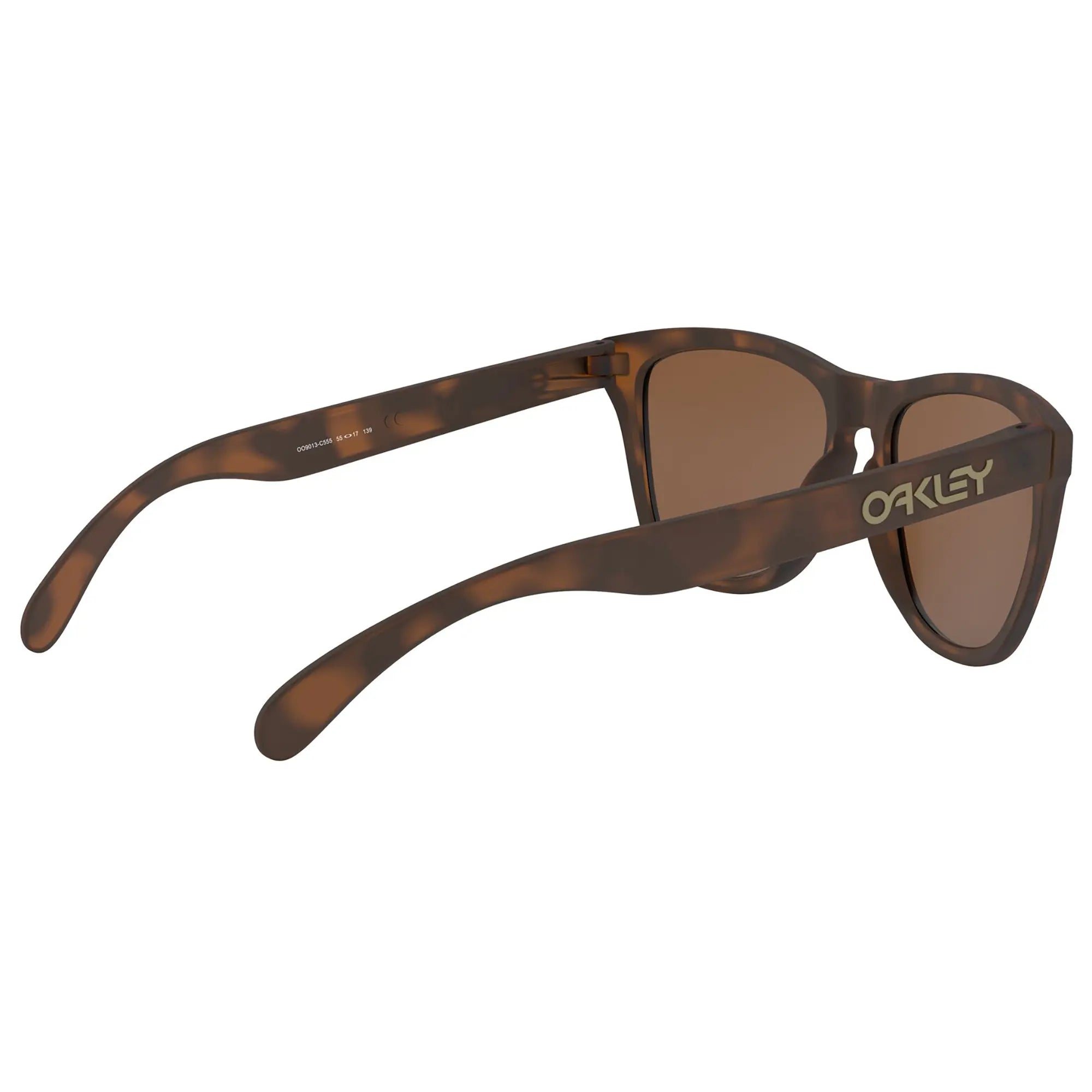 Oakley Frogskins Sunglasses Matt Brown Tortoise / Prizm Tungsten Lens - FREE UK Shipping, FREE 365 Day Returns | Moto Central