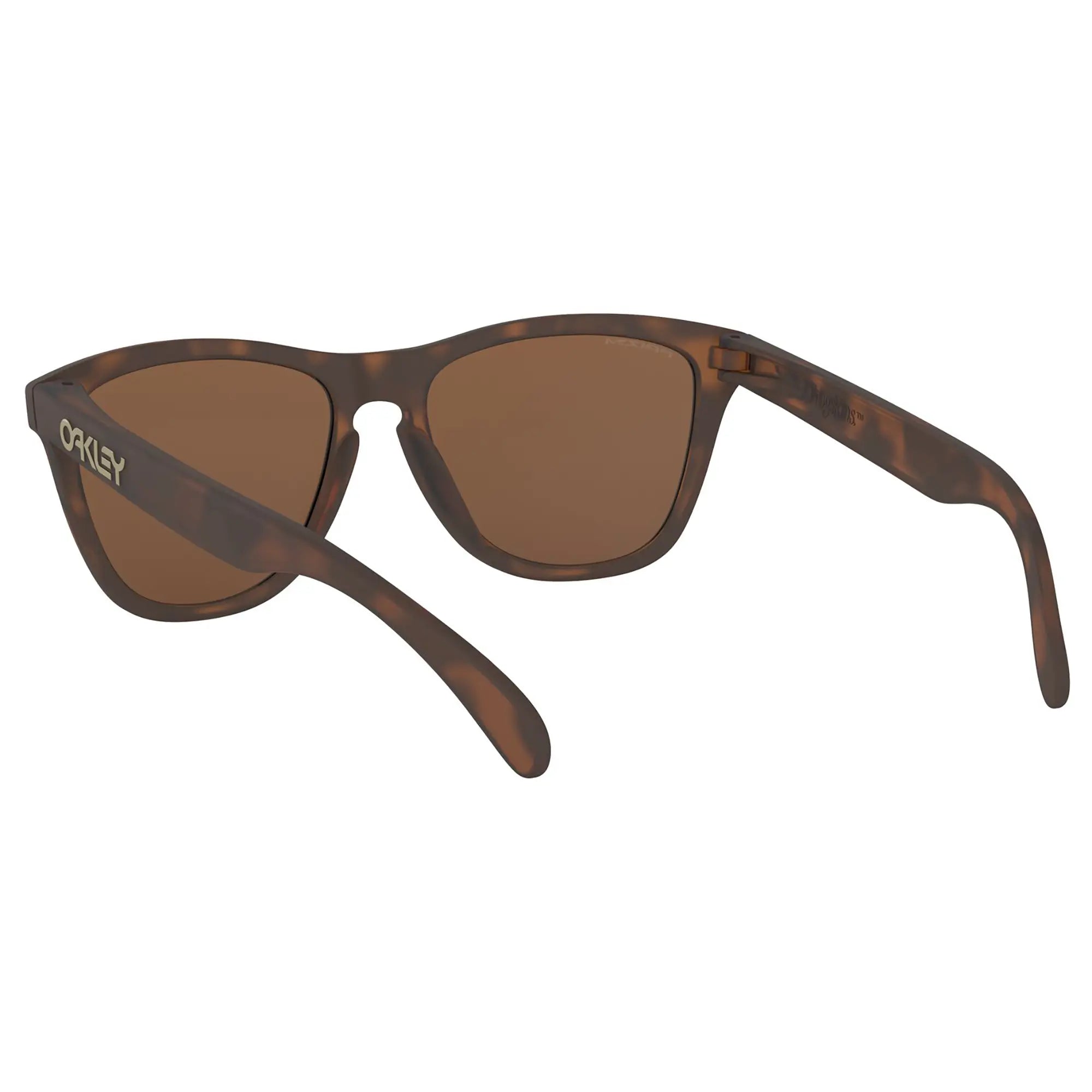 Oakley Frogskins Sunglasses Matt Brown Tortoise / Prizm Tungsten Lens - FREE UK Shipping, FREE 365 Day Returns | Moto Central