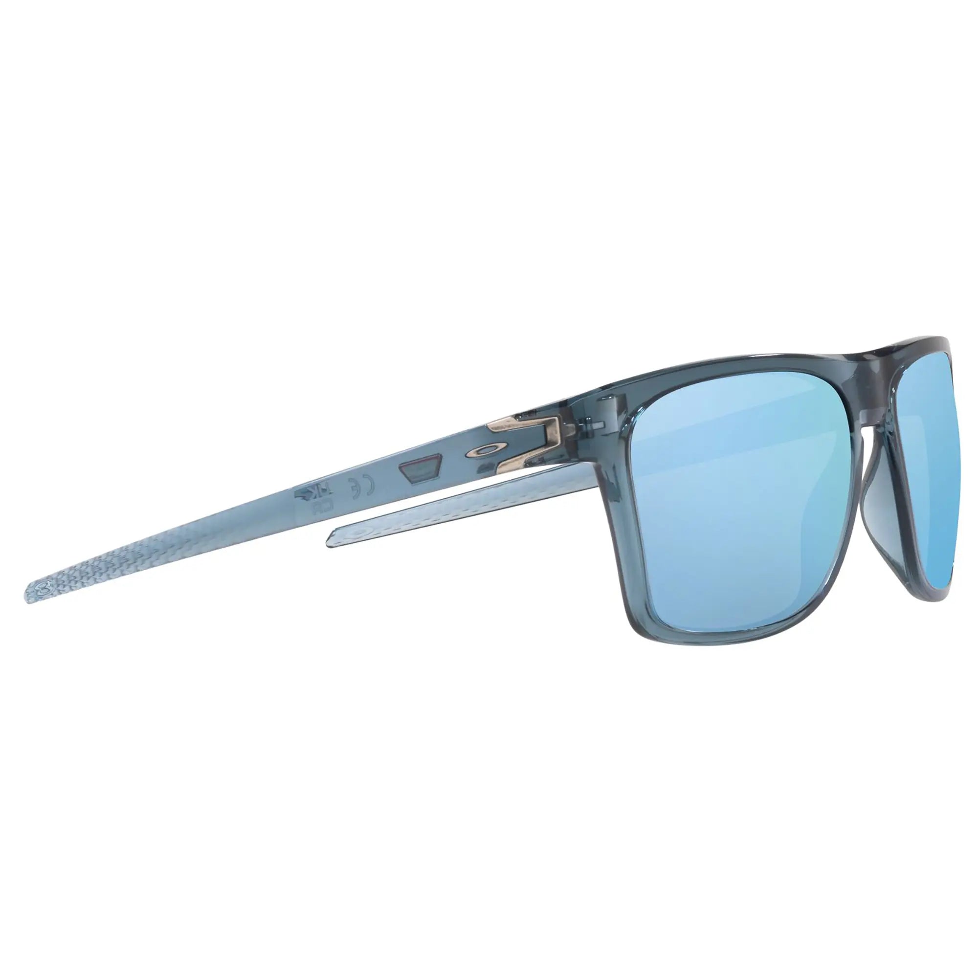 Oakley Leffingwell Sunglasses Crystal Black / Prizm Deep Water Polar Lens - FREE UK Shipping, FREE 365 Day Returns | Moto Central