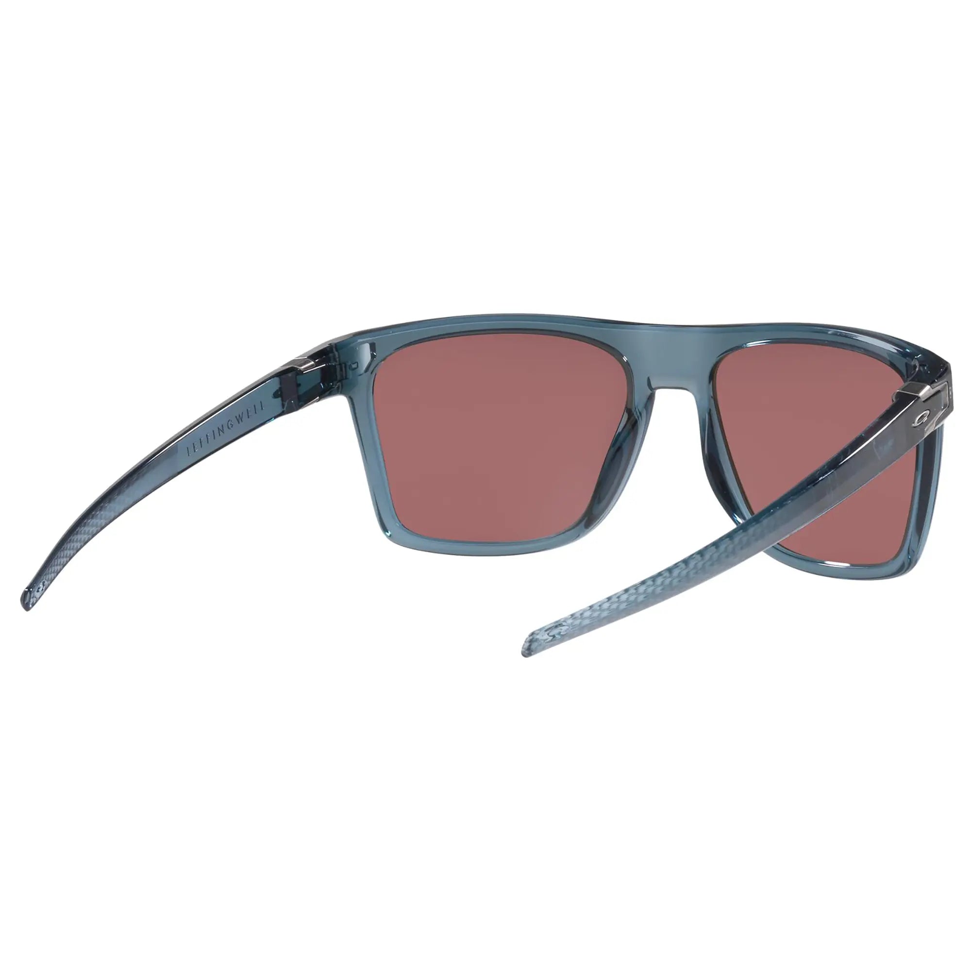 Oakley Leffingwell Sunglasses Crystal Black / Prizm Deep Water Polar Lens - FREE UK Shipping, FREE 365 Day Returns | Moto Central