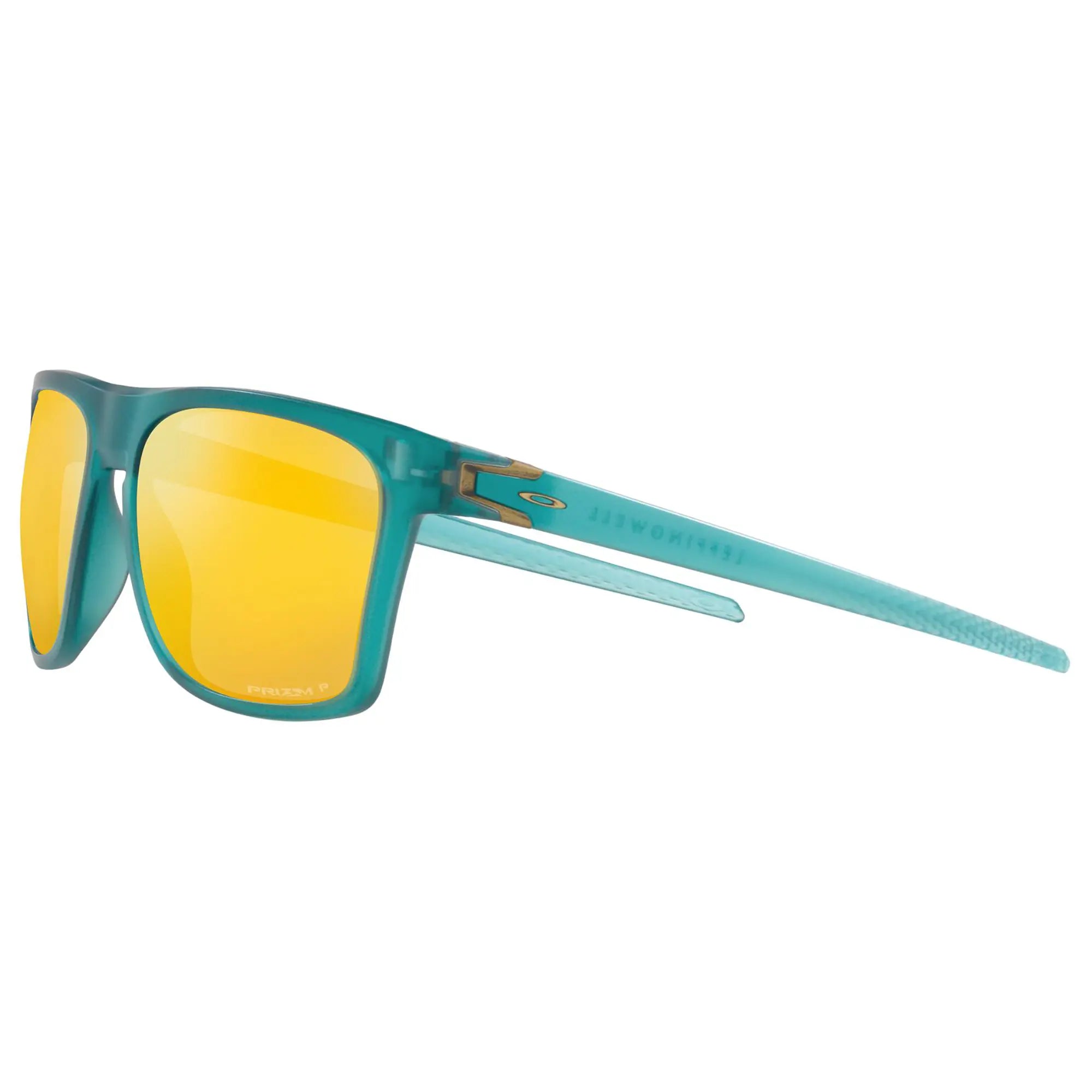 Oakley Leffingwell Sunglasses Matt Artic Surf / Prizm 24k Polarized Lens - FREE UK Shipping, FREE 365 Day Returns | Moto Central