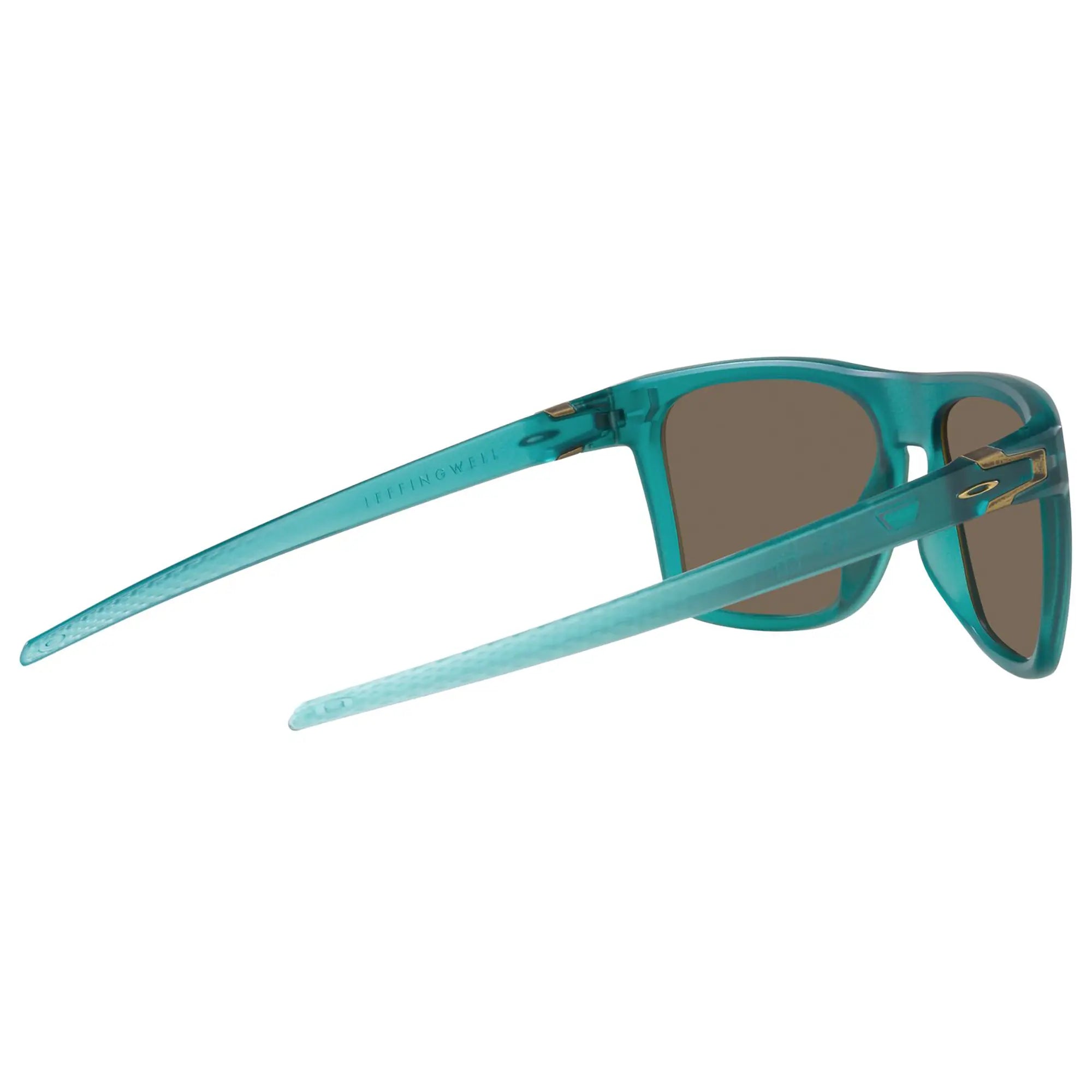 Oakley Leffingwell Sunglasses Matt Artic Surf / Prizm 24k Polarized Lens - FREE UK Shipping, FREE 365 Day Returns | Moto Central