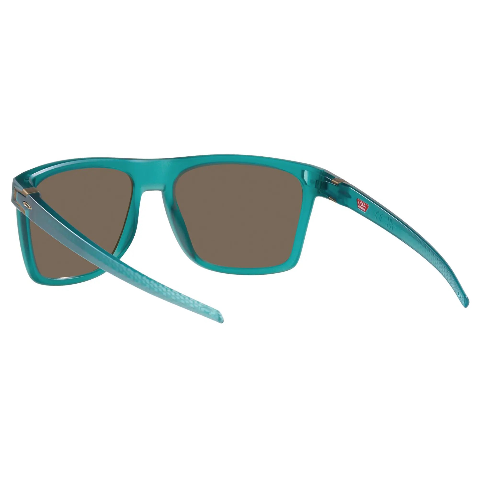 Oakley Leffingwell Sunglasses Matt Artic Surf / Prizm 24k Polarized Lens - FREE UK Shipping, FREE 365 Day Returns | Moto Central