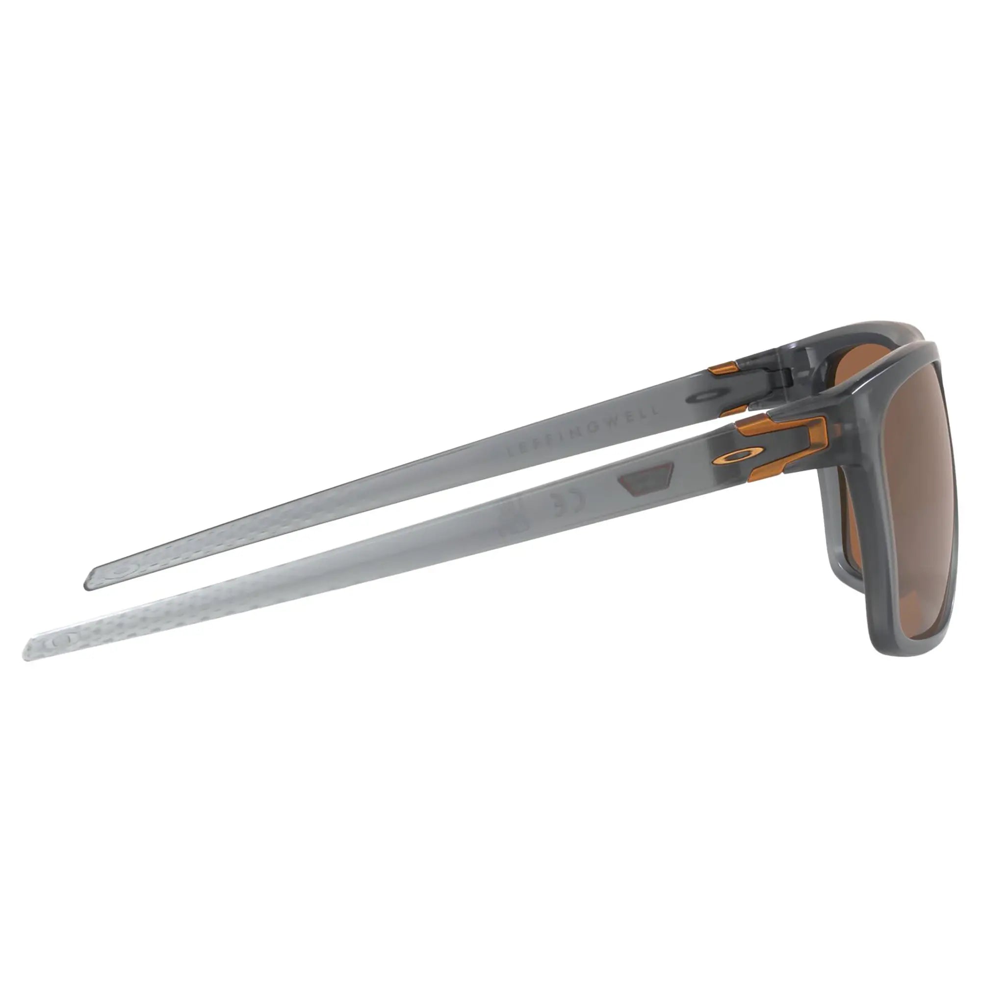 Oakley Leffingwell Sunglasses Matt Grey Smoke / Prizm Tungsten Lens - FREE UK Shipping, FREE 365 Day Returns | Moto Central
