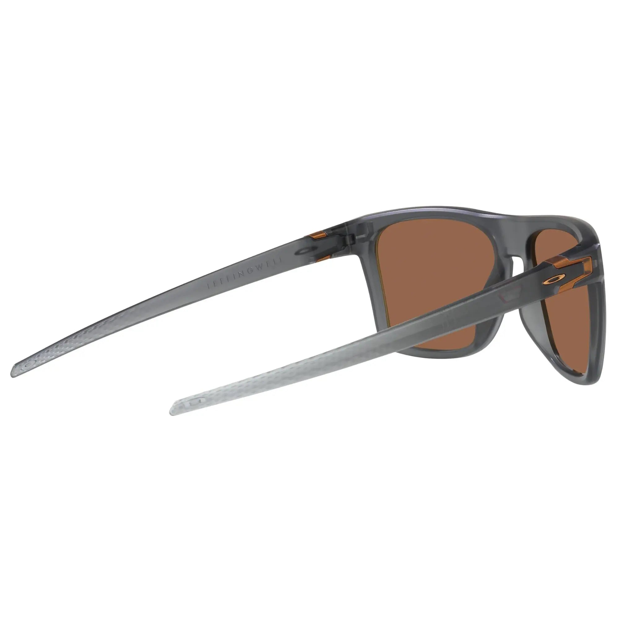 Oakley Leffingwell Sunglasses Matt Grey Smoke / Prizm Tungsten Lens - FREE UK Shipping, FREE 365 Day Returns | Moto Central