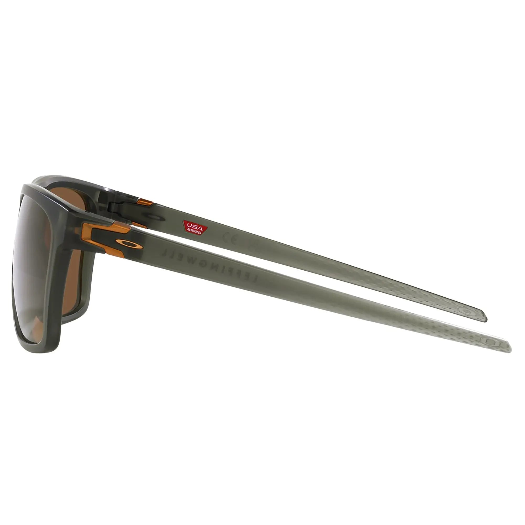 Oakley Leffingwell Sunglasses Matt Olive Ink / Prizm Bronze Lens - FREE UK Shipping, FREE 365 Day Returns | Moto Central