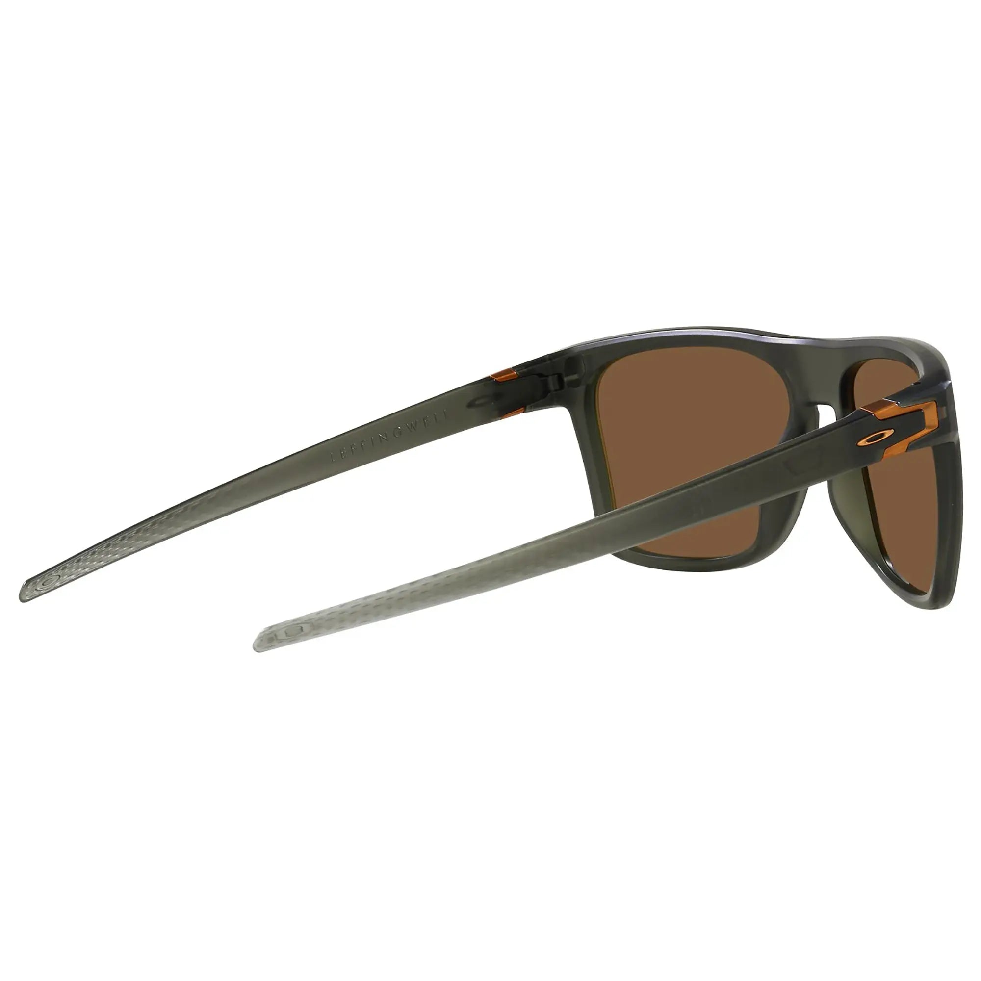 Oakley Leffingwell Sunglasses Matt Olive Ink / Prizm Bronze Lens - FREE UK Shipping, FREE 365 Day Returns | Moto Central