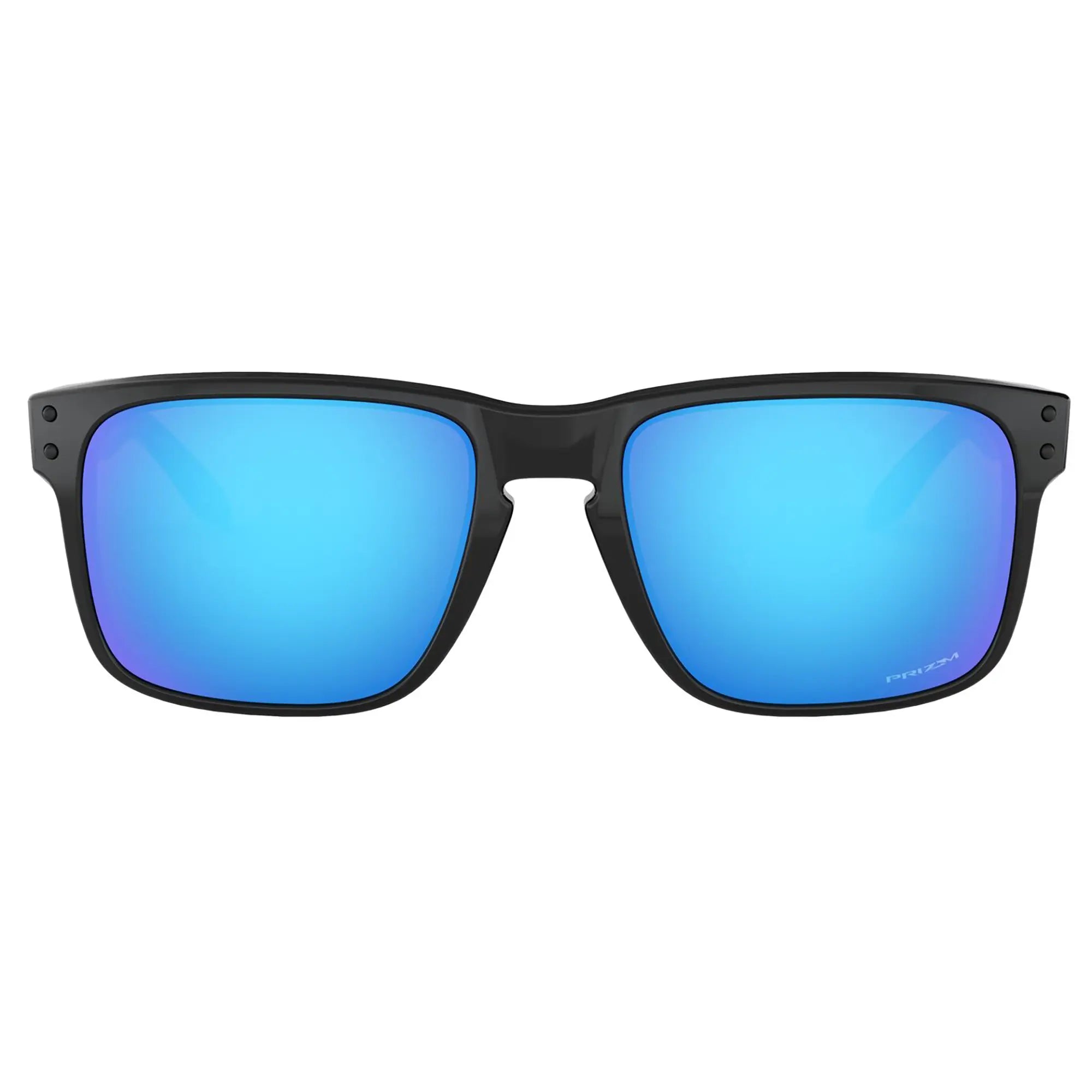 Oakley Holbrook Sunglasses Polished Black / Prizm Sapphire Lens - FREE UK Shipping, FREE 365 Day Returns | Moto Central