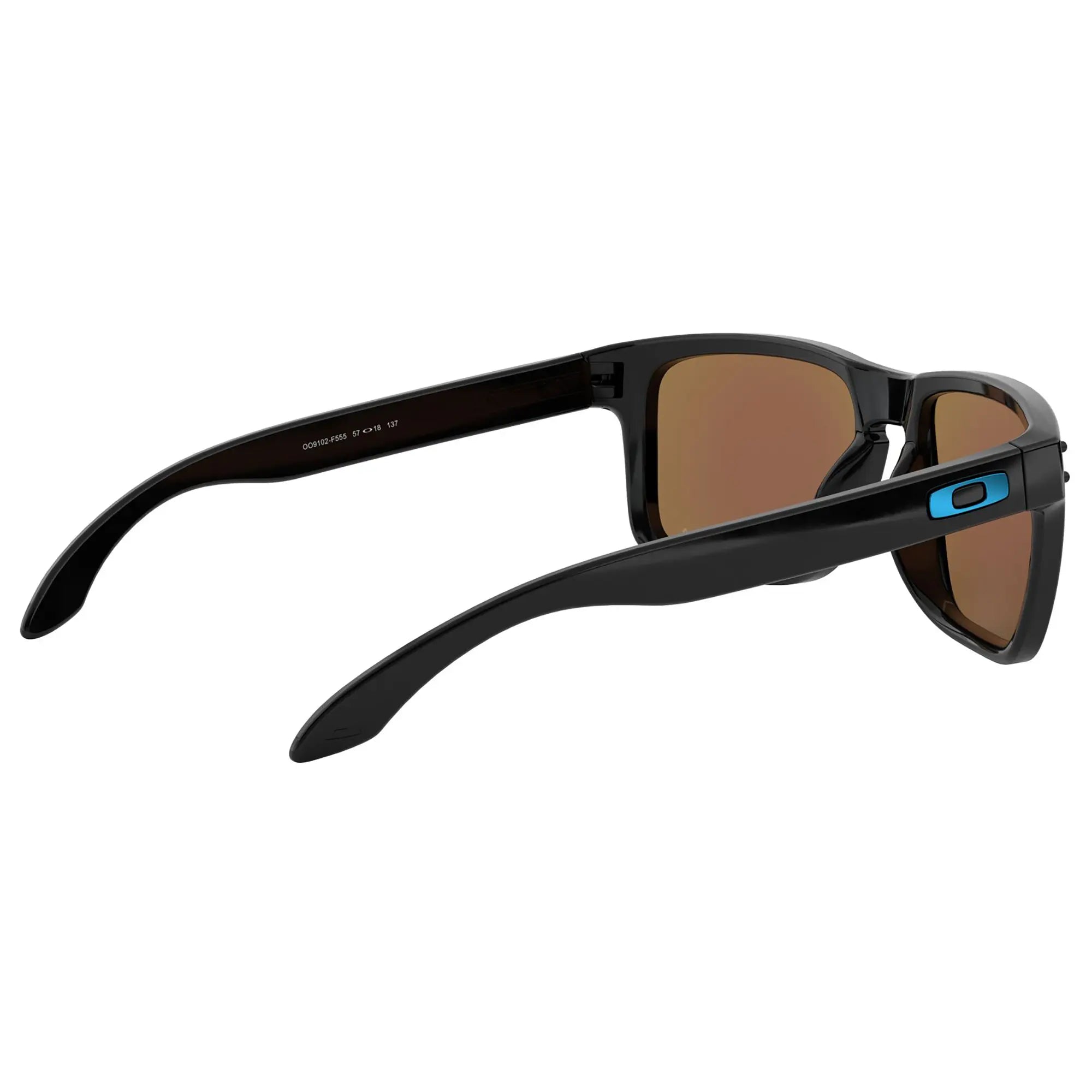 Oakley Holbrook Sunglasses Polished Black / Prizm Sapphire Lens - FREE UK Shipping, FREE 365 Day Returns | Moto Central