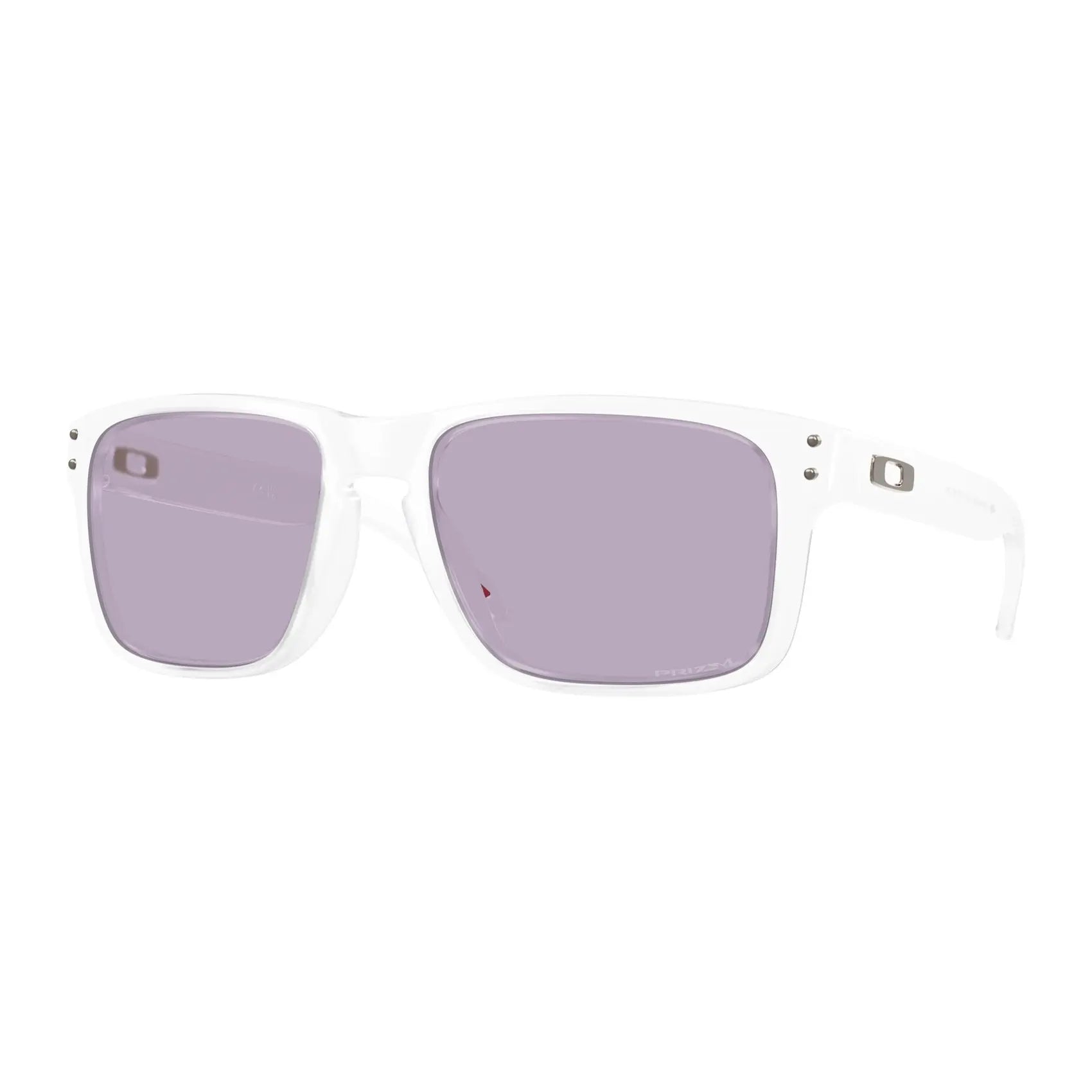 Oakley Holbrook Sunglasses Matt Clear / Prizm Slate Lens - FREE UK Shipping, FREE 365 Day Returns | Moto Central