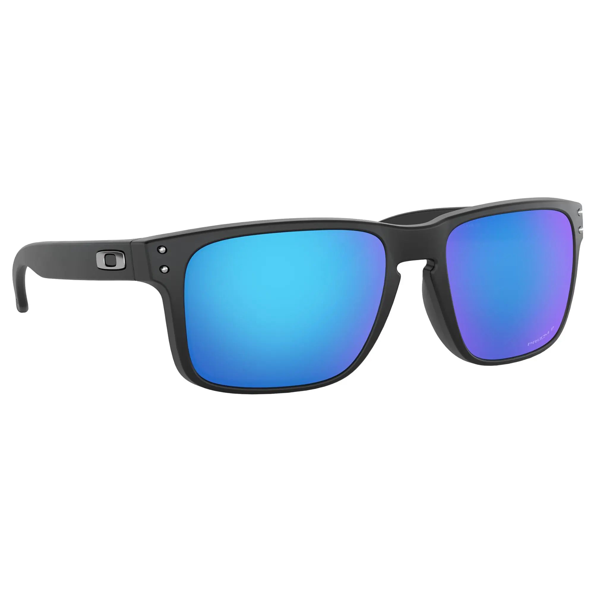 Oakley Holbrook Sunglasses Matt Black / Prizm Sapphire Iridium Polar Lens - FREE UK Shipping, FREE 365 Day Returns | Moto Central